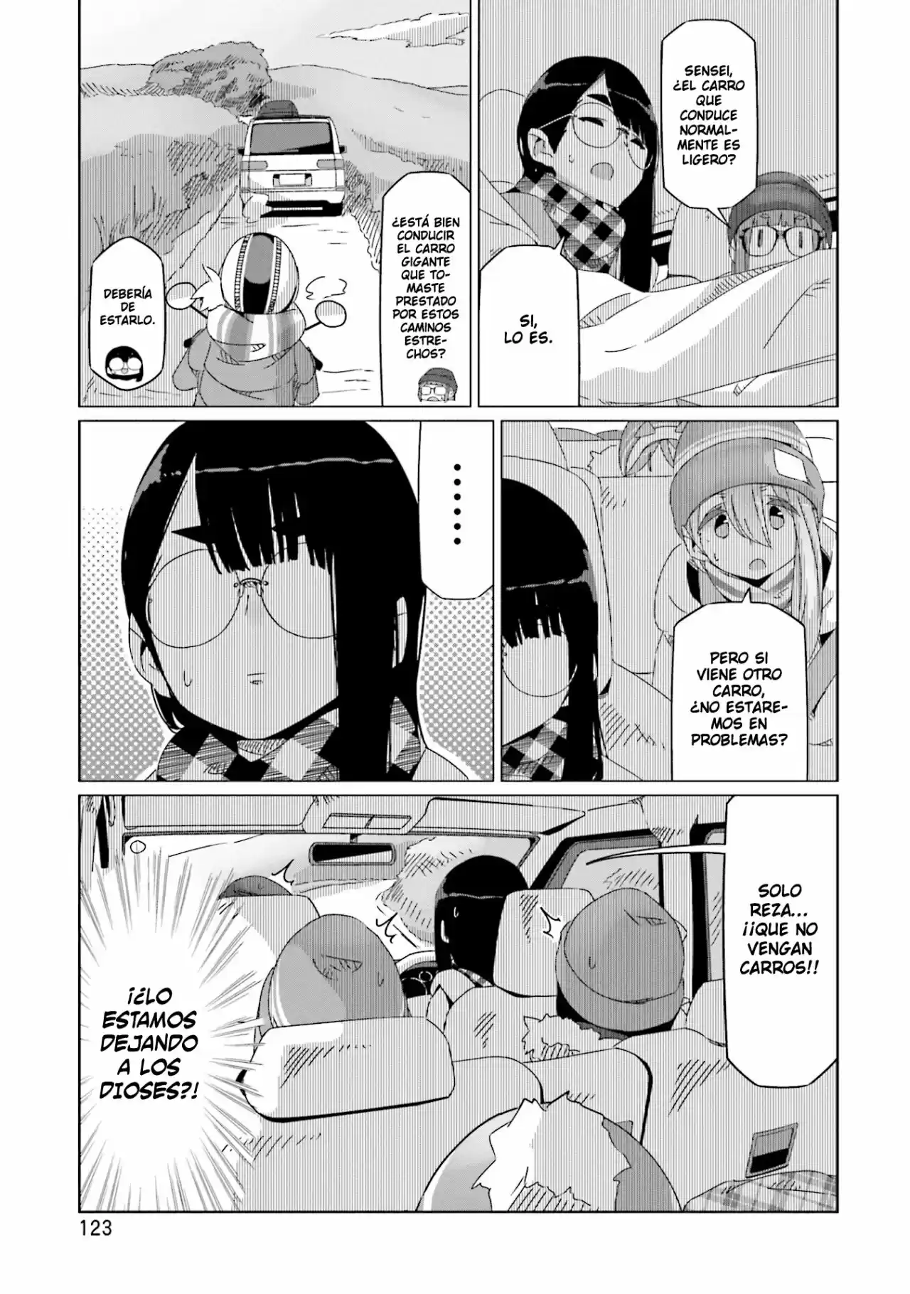 Yurucamp capítulo 45, página 18