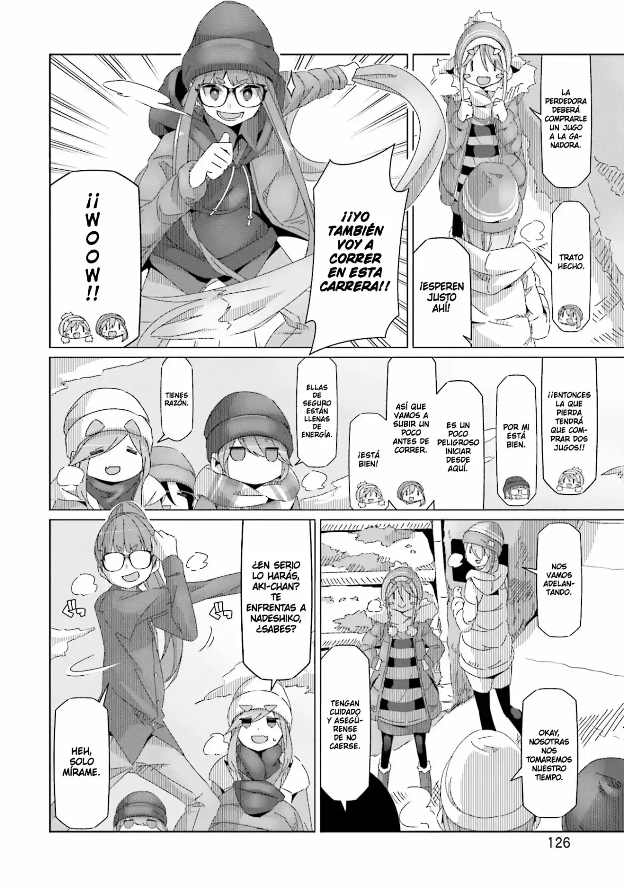 Yurucamp capítulo 45, página 21