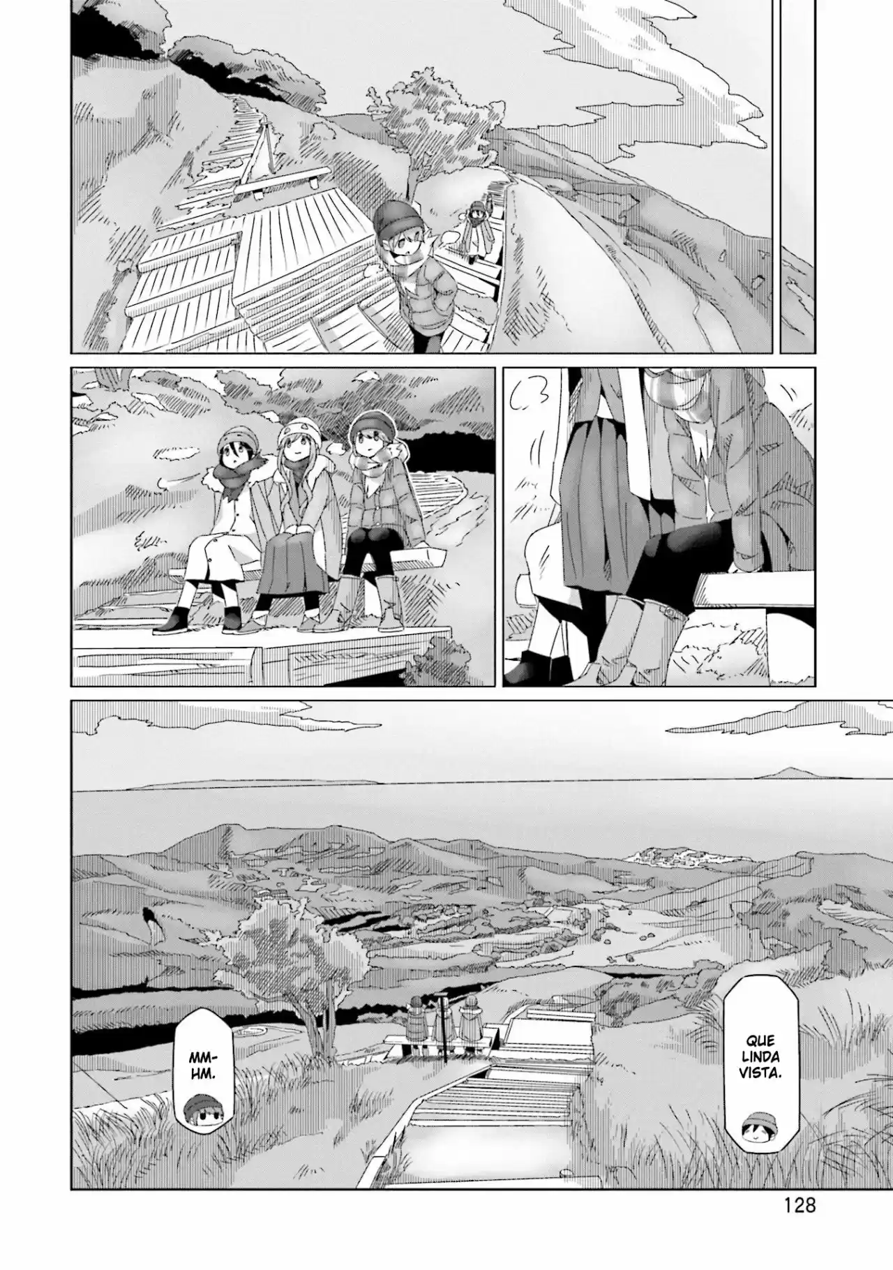 Yurucamp capítulo 45, página 23