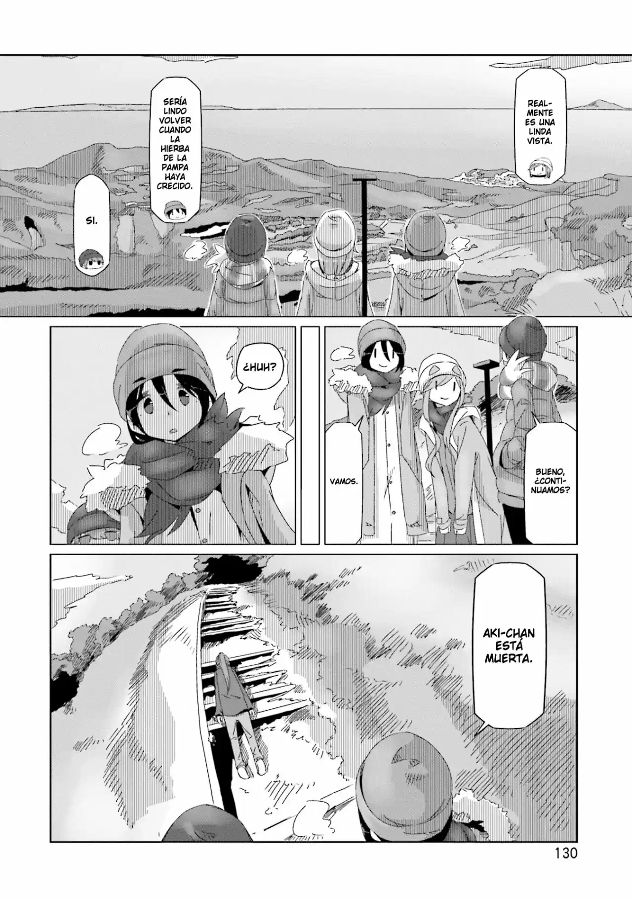 Yurucamp capítulo 45, página 25