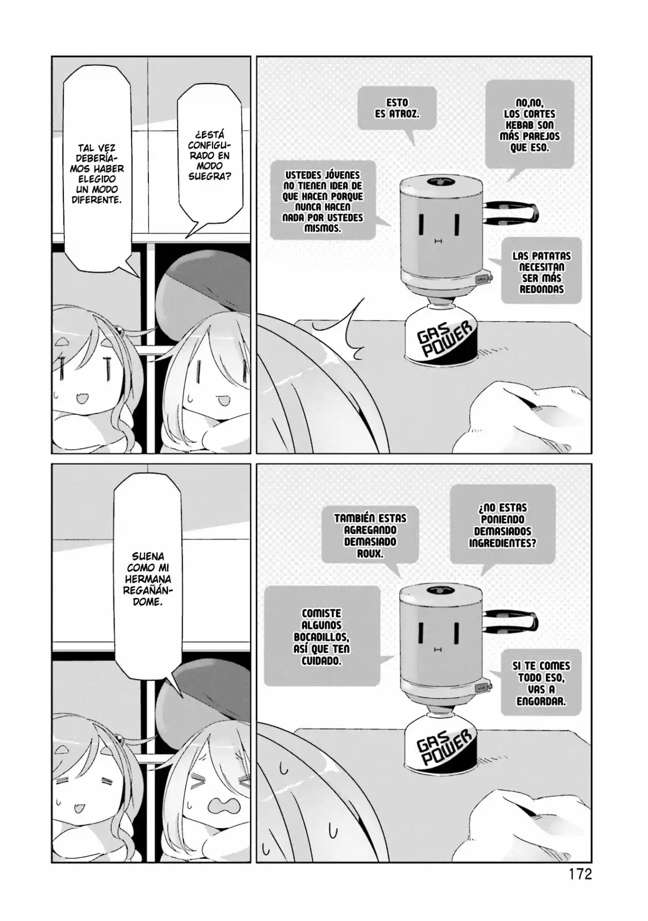 Yurucamp capítulo 46.50, página 14