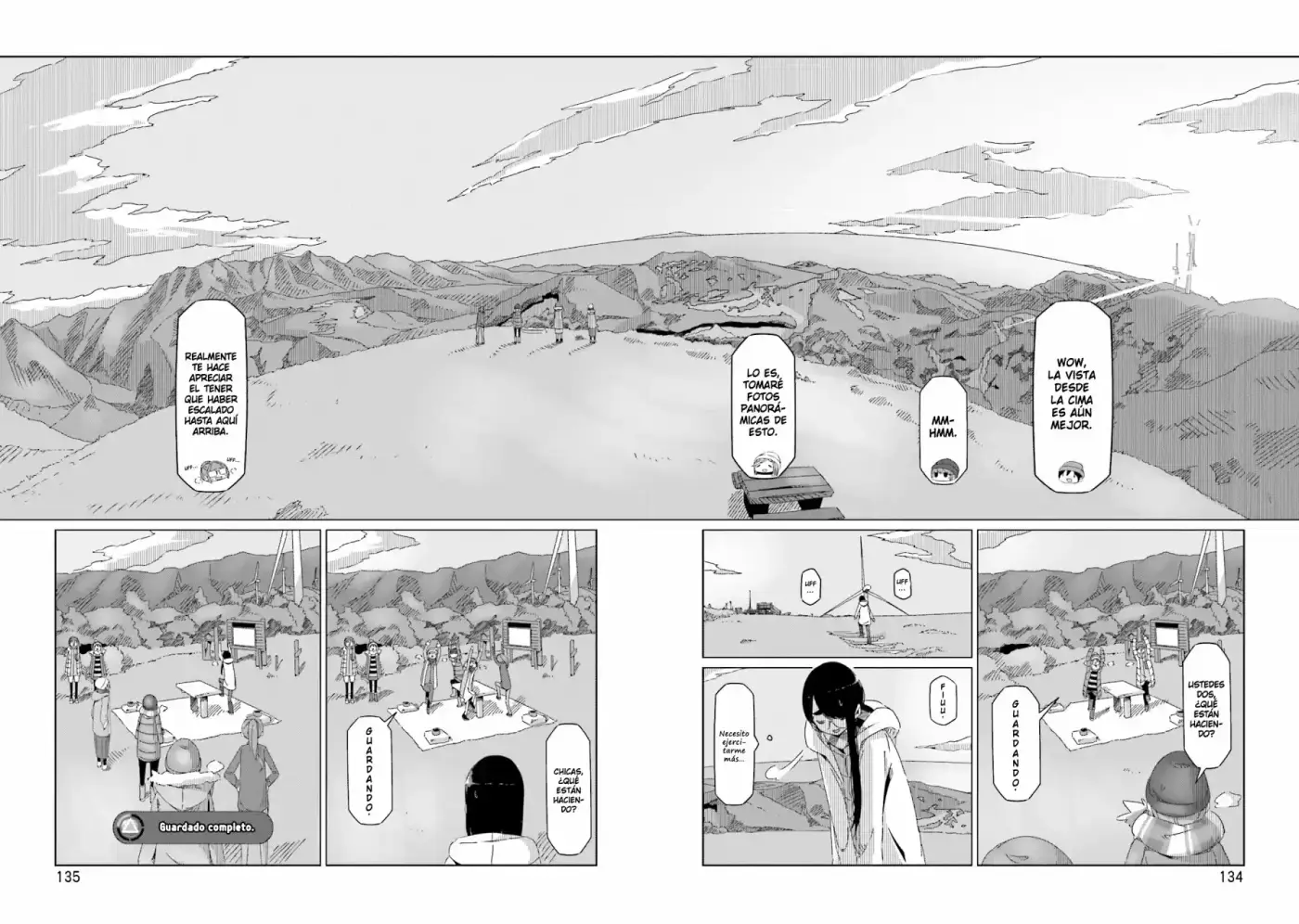 Yurucamp capítulo 46, página 5