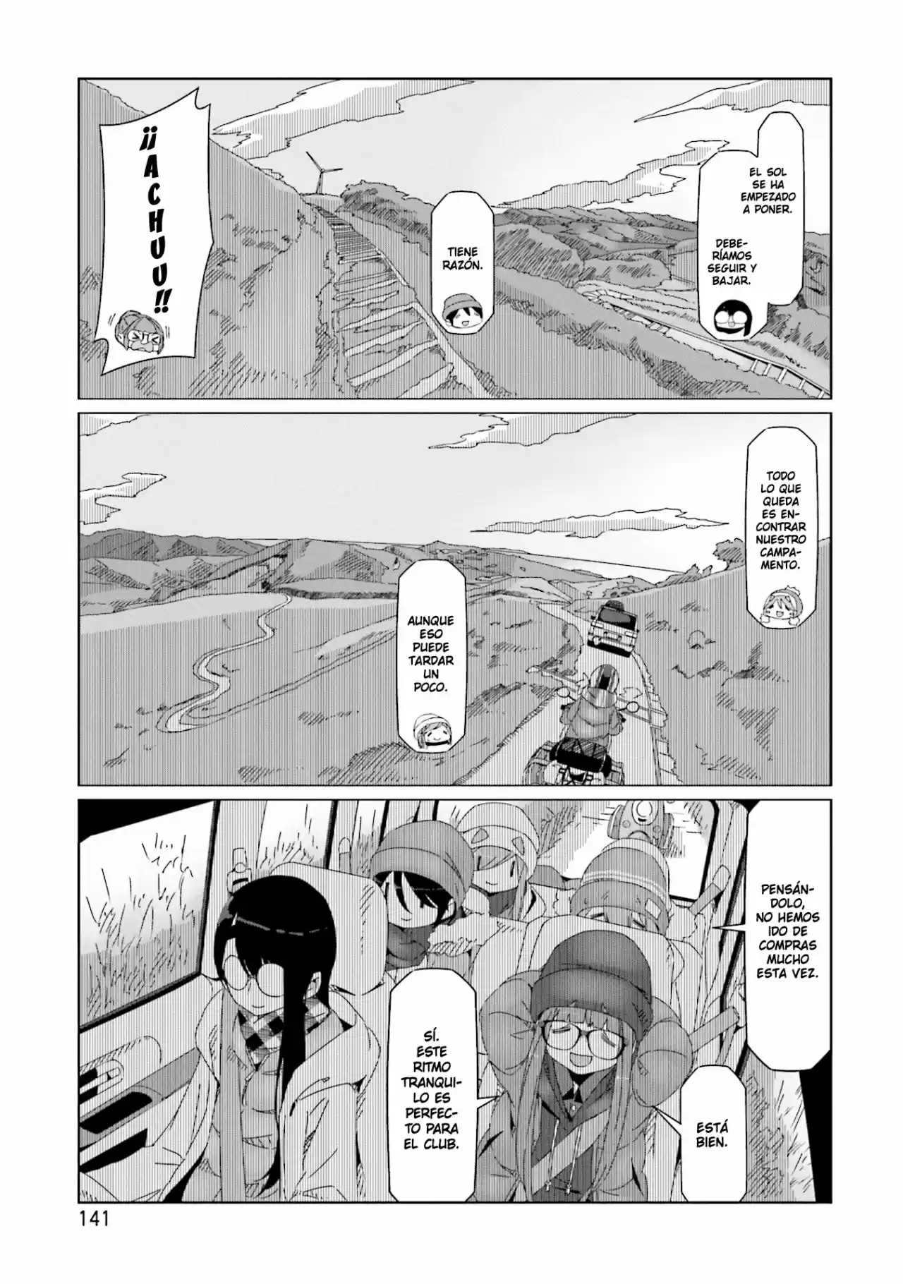 Yurucamp capítulo 46, página 11