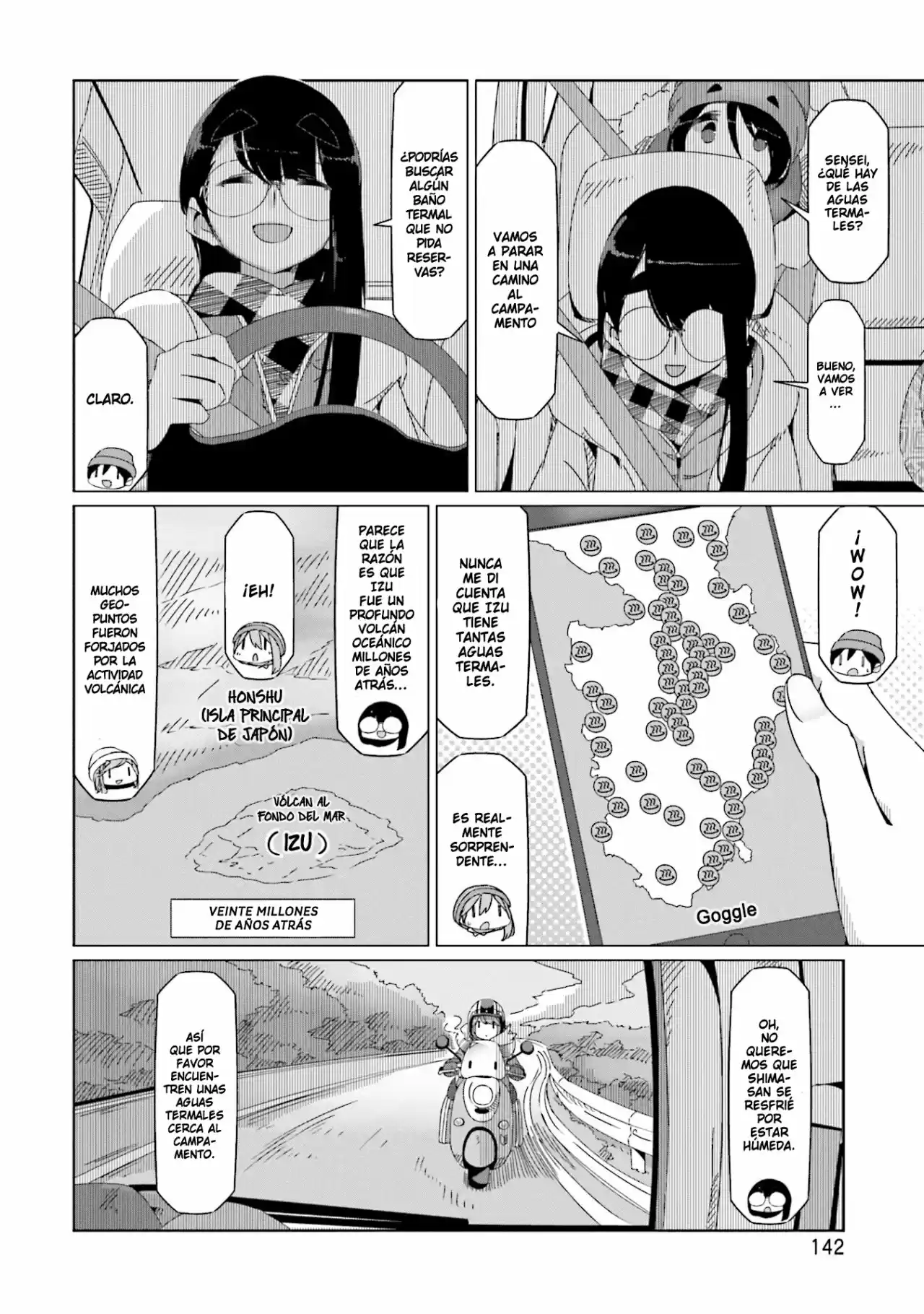 Yurucamp capítulo 46, página 12