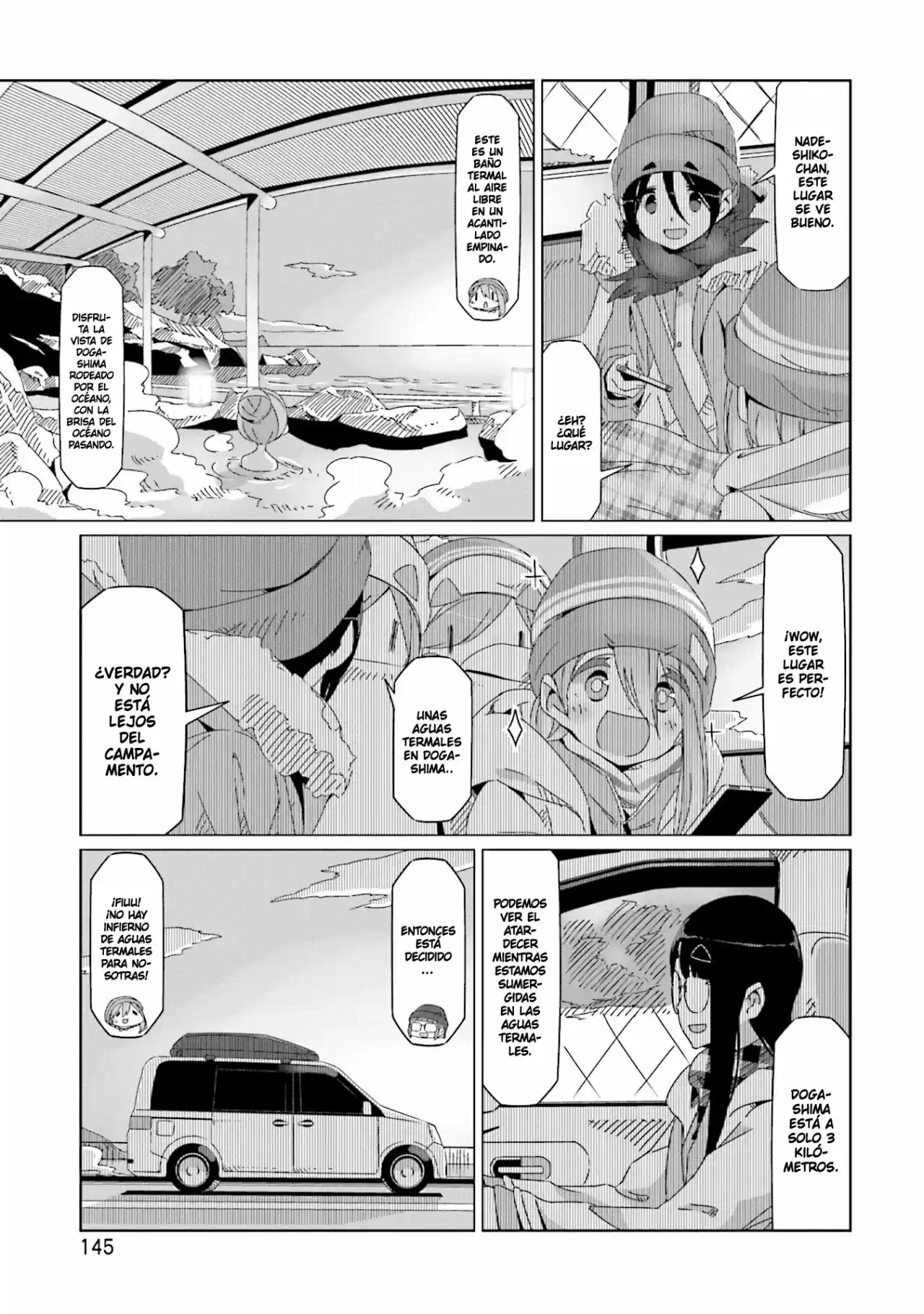 Yurucamp capítulo 46, página 15