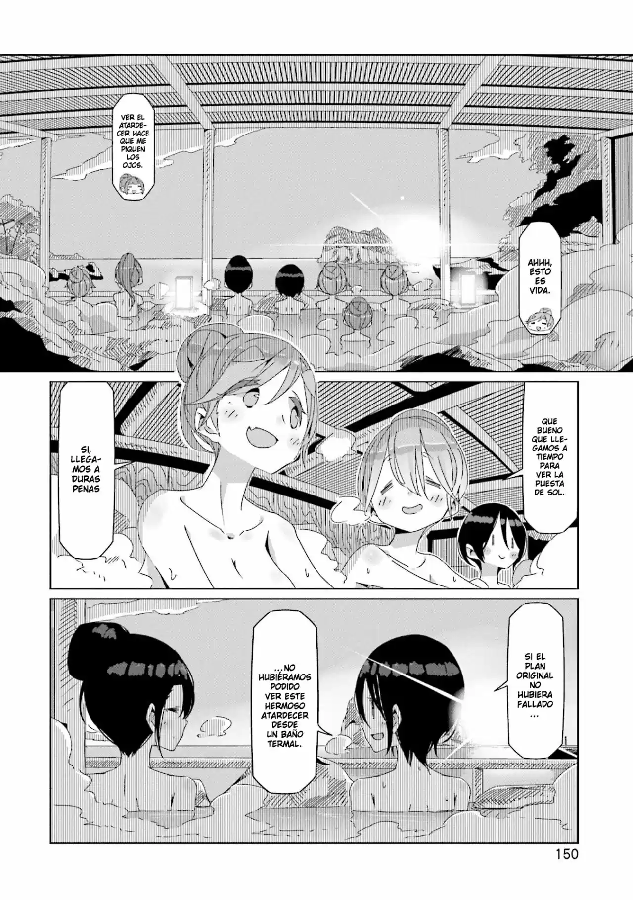 Yurucamp capítulo 46, página 20