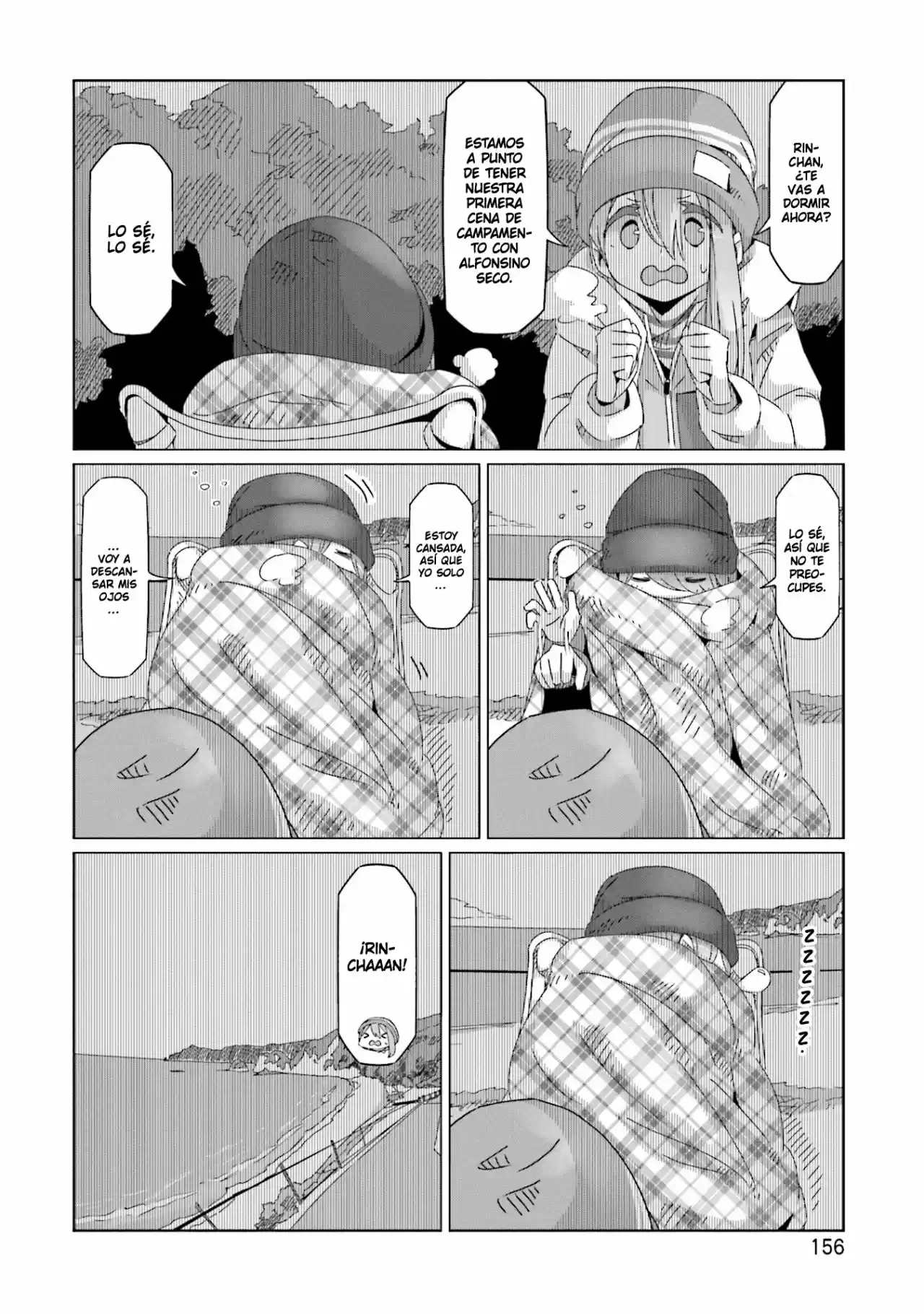Yurucamp capítulo 46, página 26