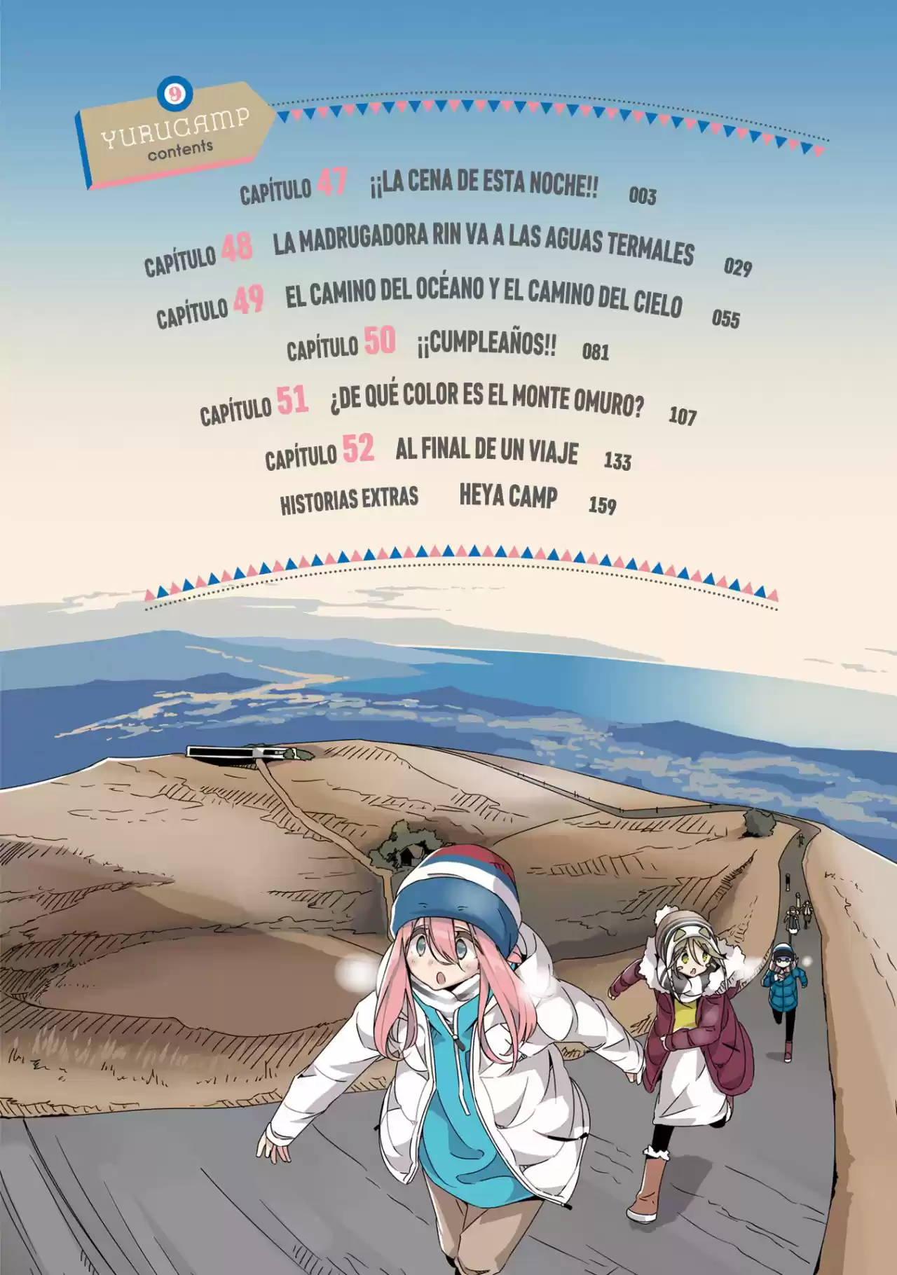 Yurucamp capítulo 47, página 3