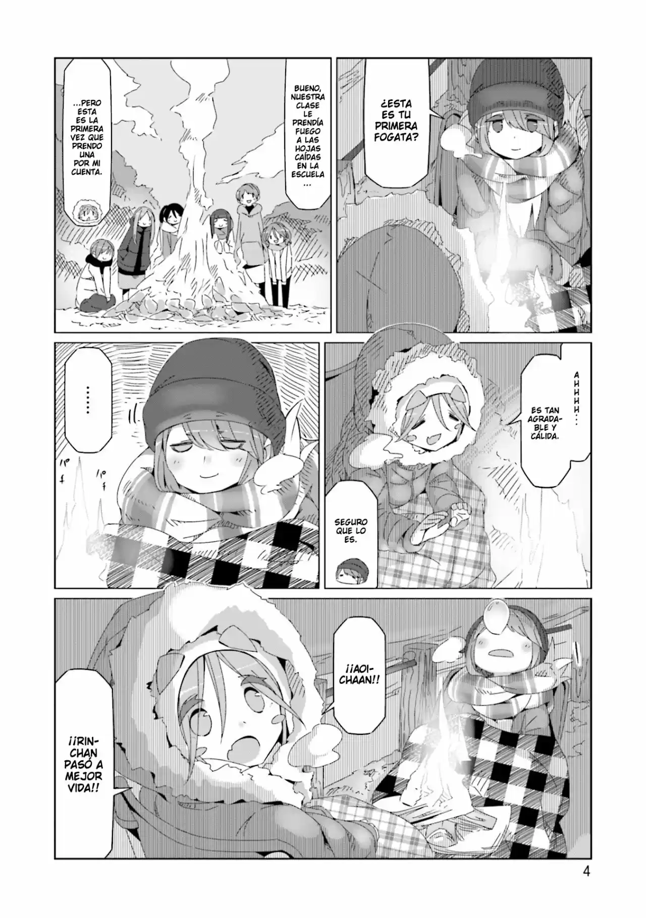Yurucamp capítulo 47, página 5