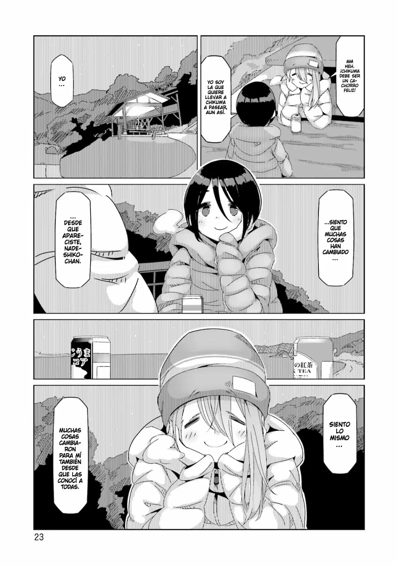 Yurucamp capítulo 47, página 25
