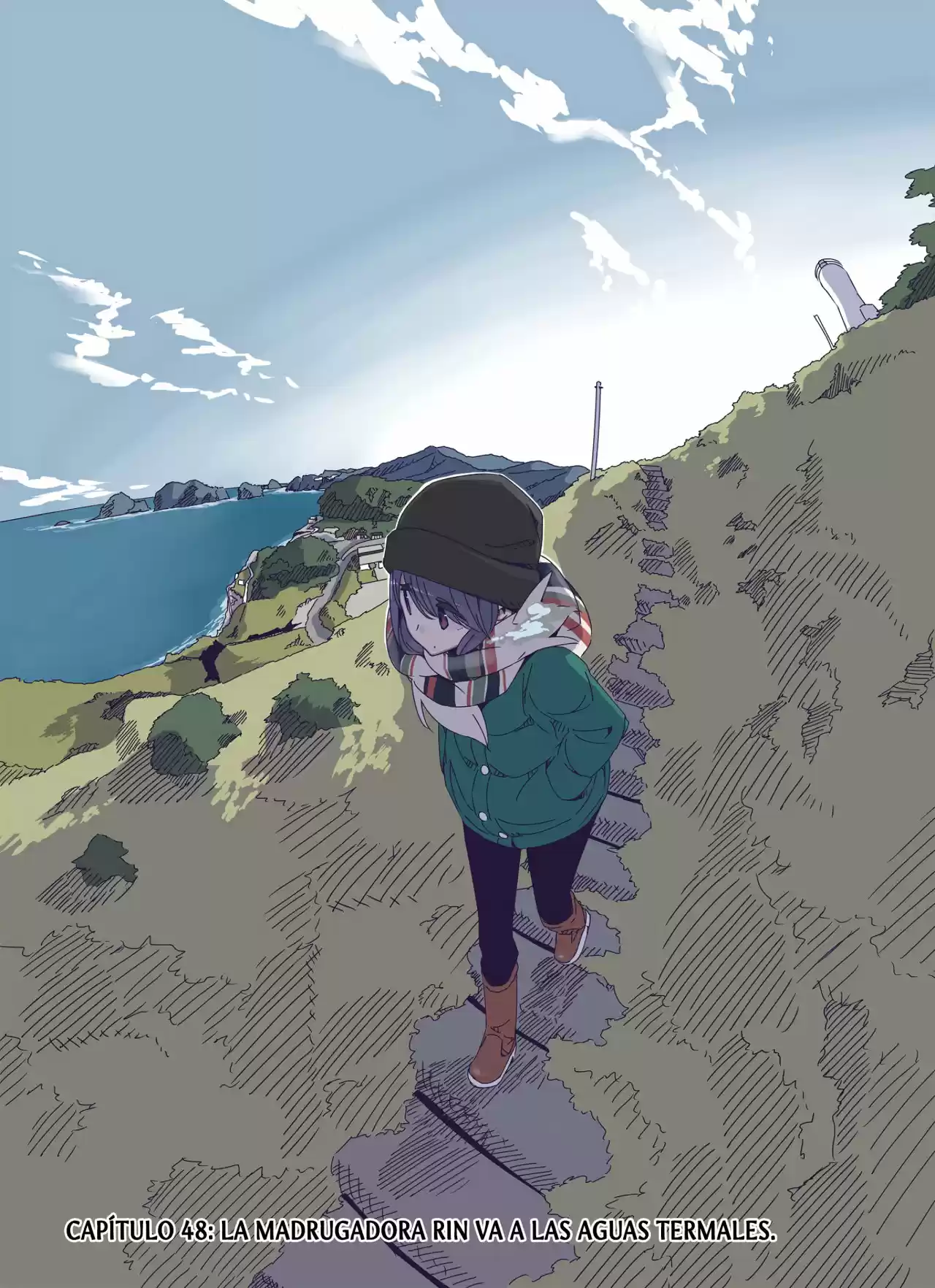 Yurucamp capítulo 48, página 4
