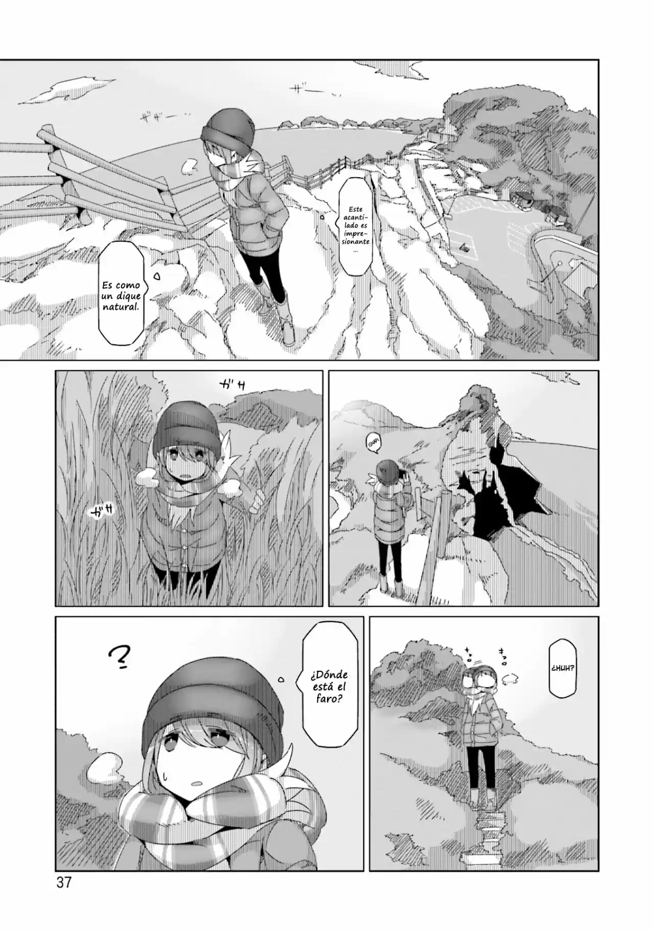 Yurucamp capítulo 48, página 10