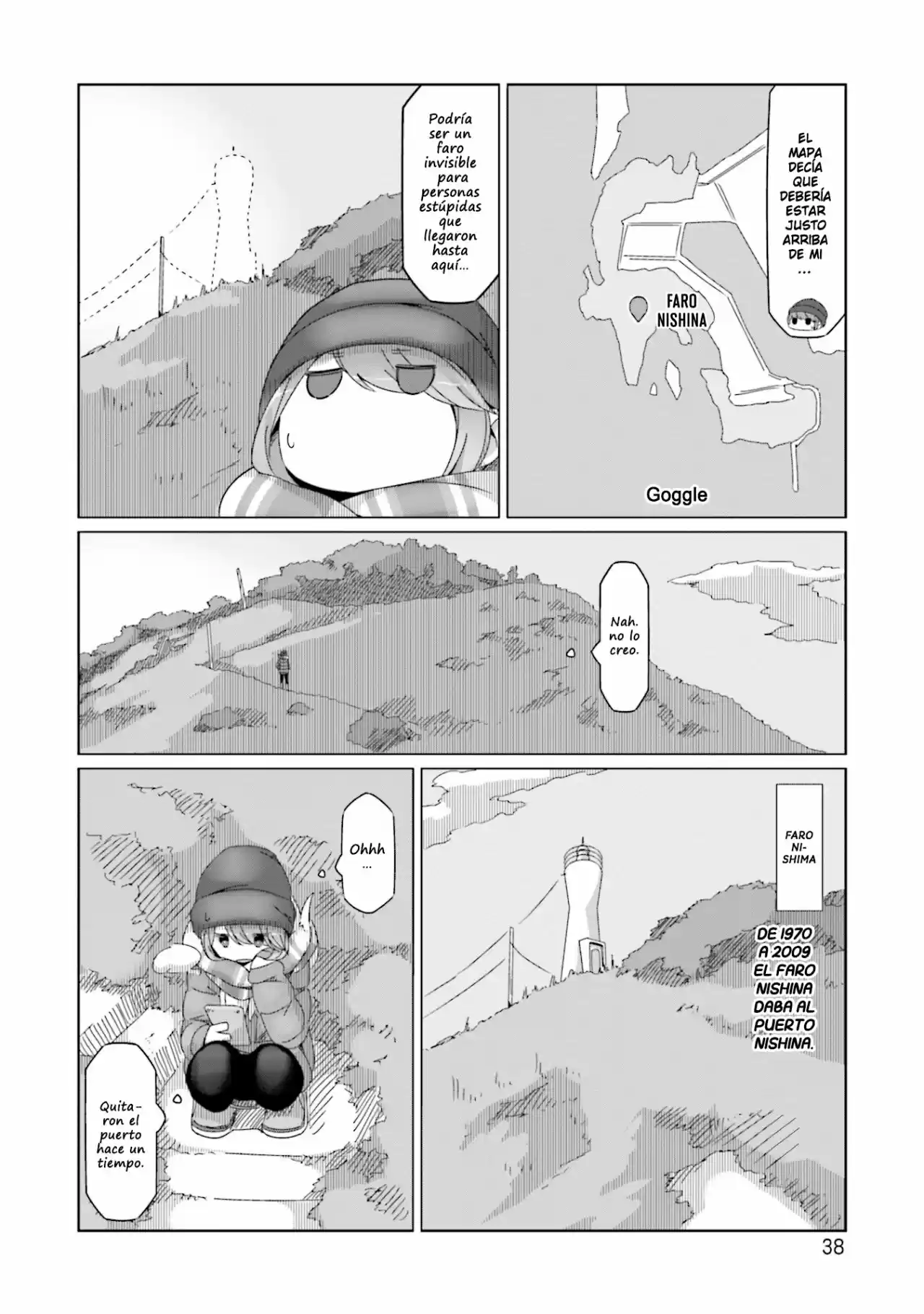Yurucamp capítulo 48, página 11