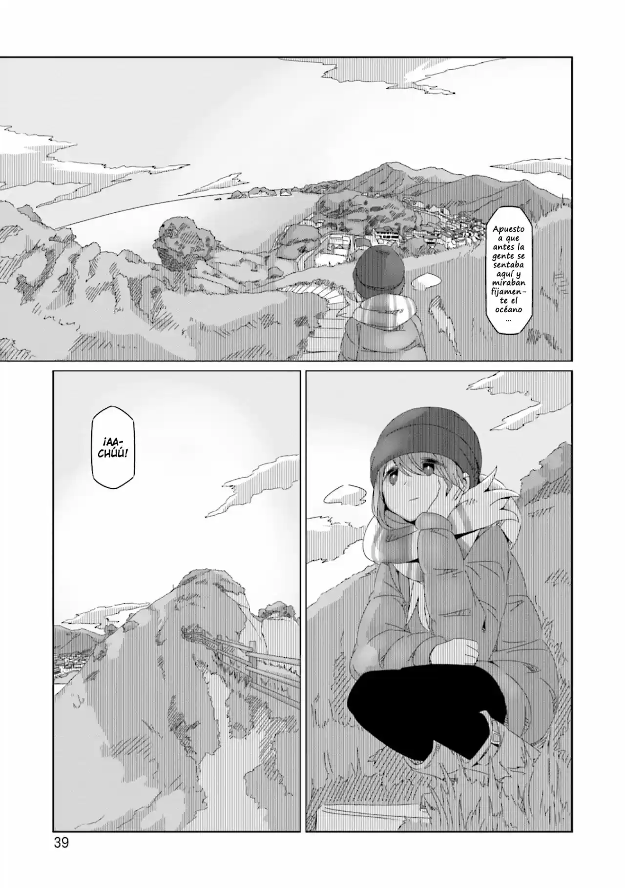 Yurucamp capítulo 48, página 12