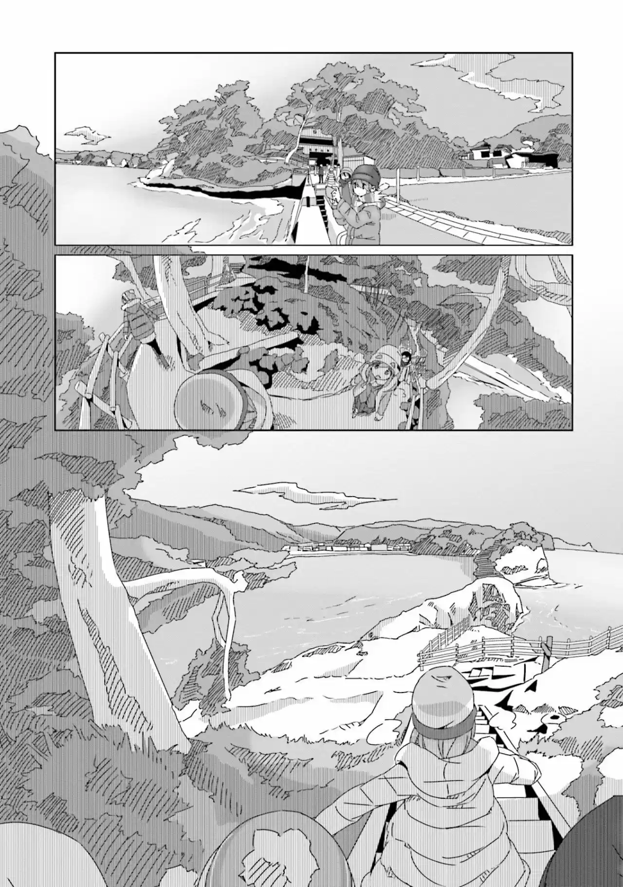 Yurucamp capítulo 48, página 20