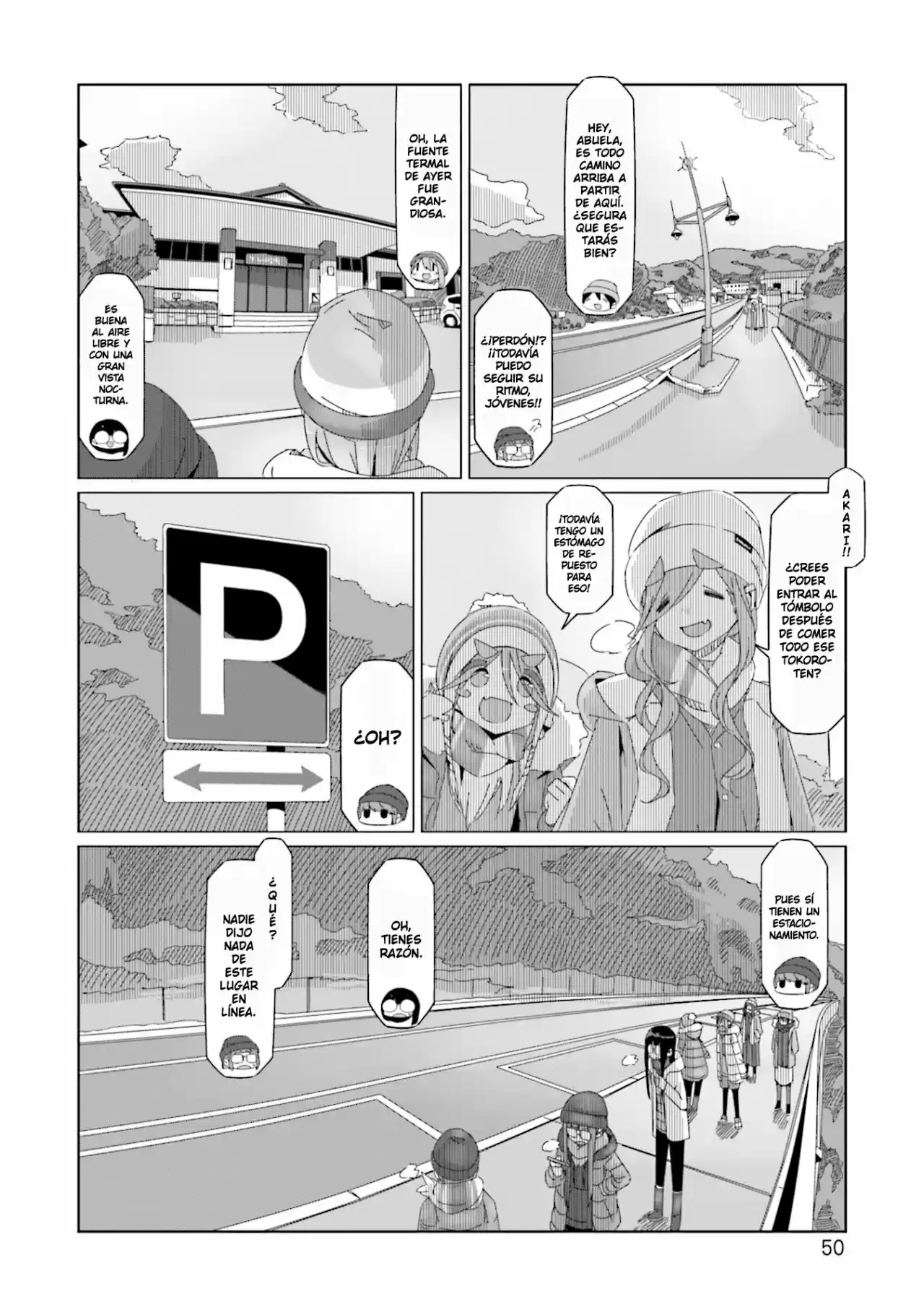 Yurucamp capítulo 48, página 23