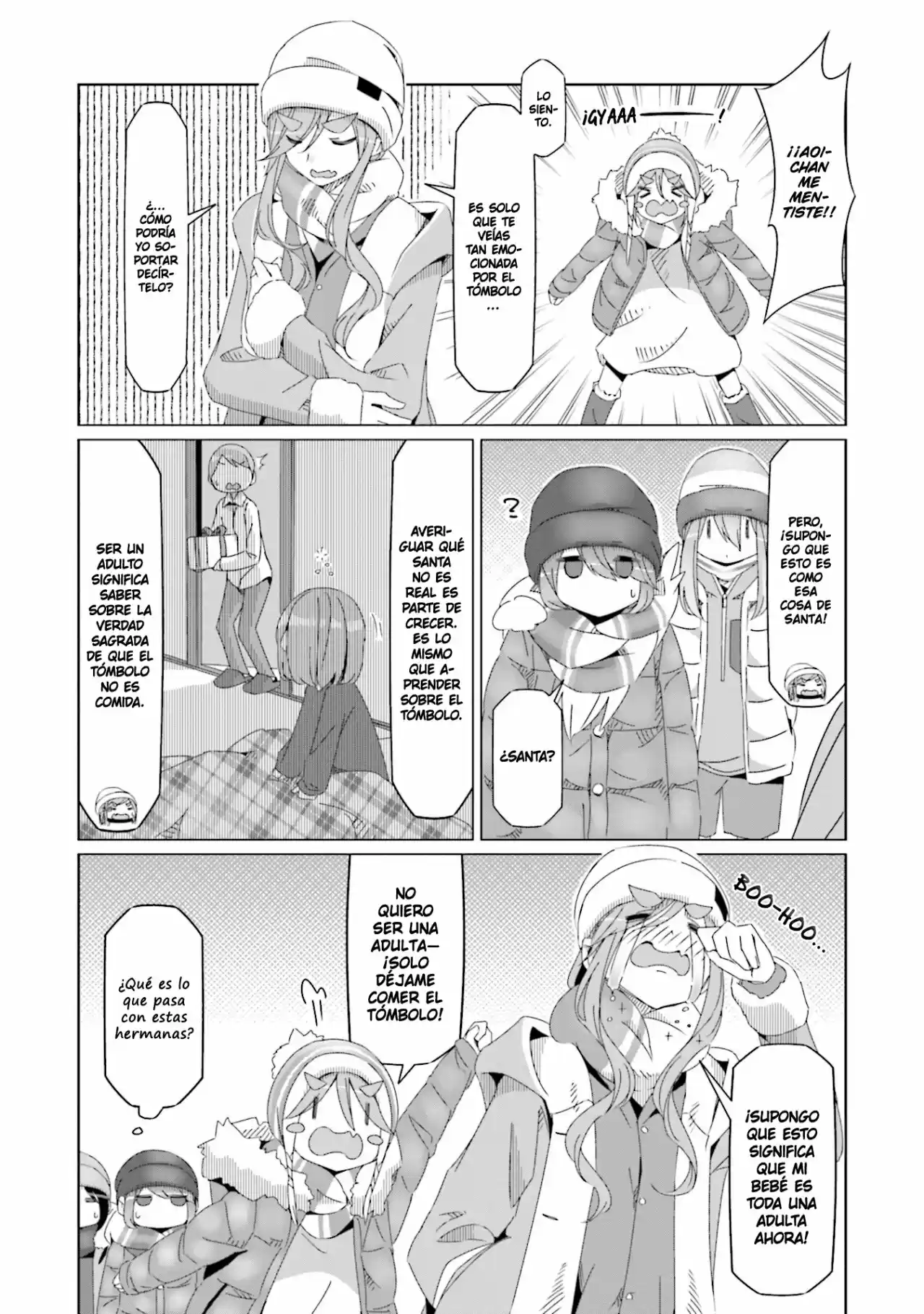 Yurucamp capítulo 49, página 10