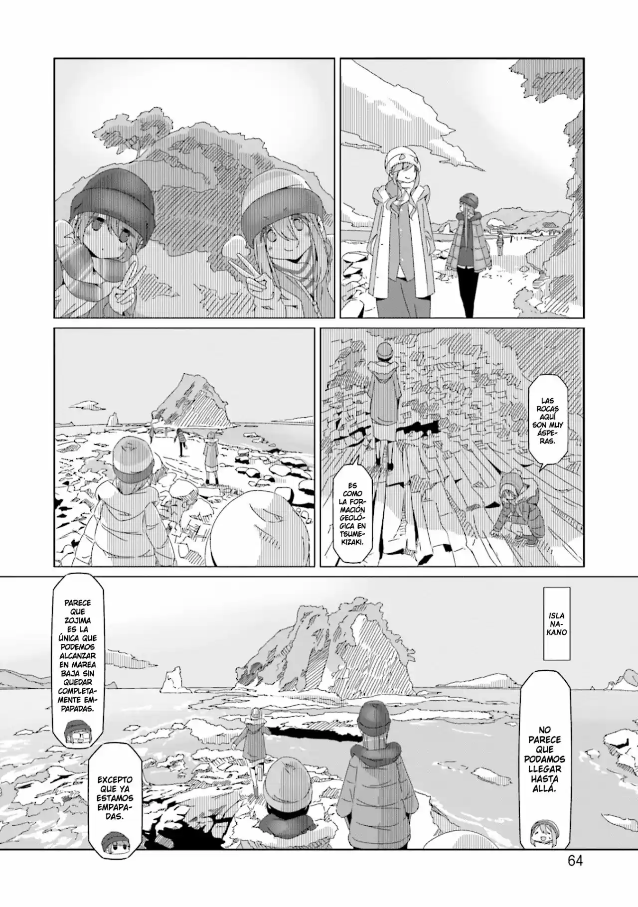 Yurucamp capítulo 49, página 11