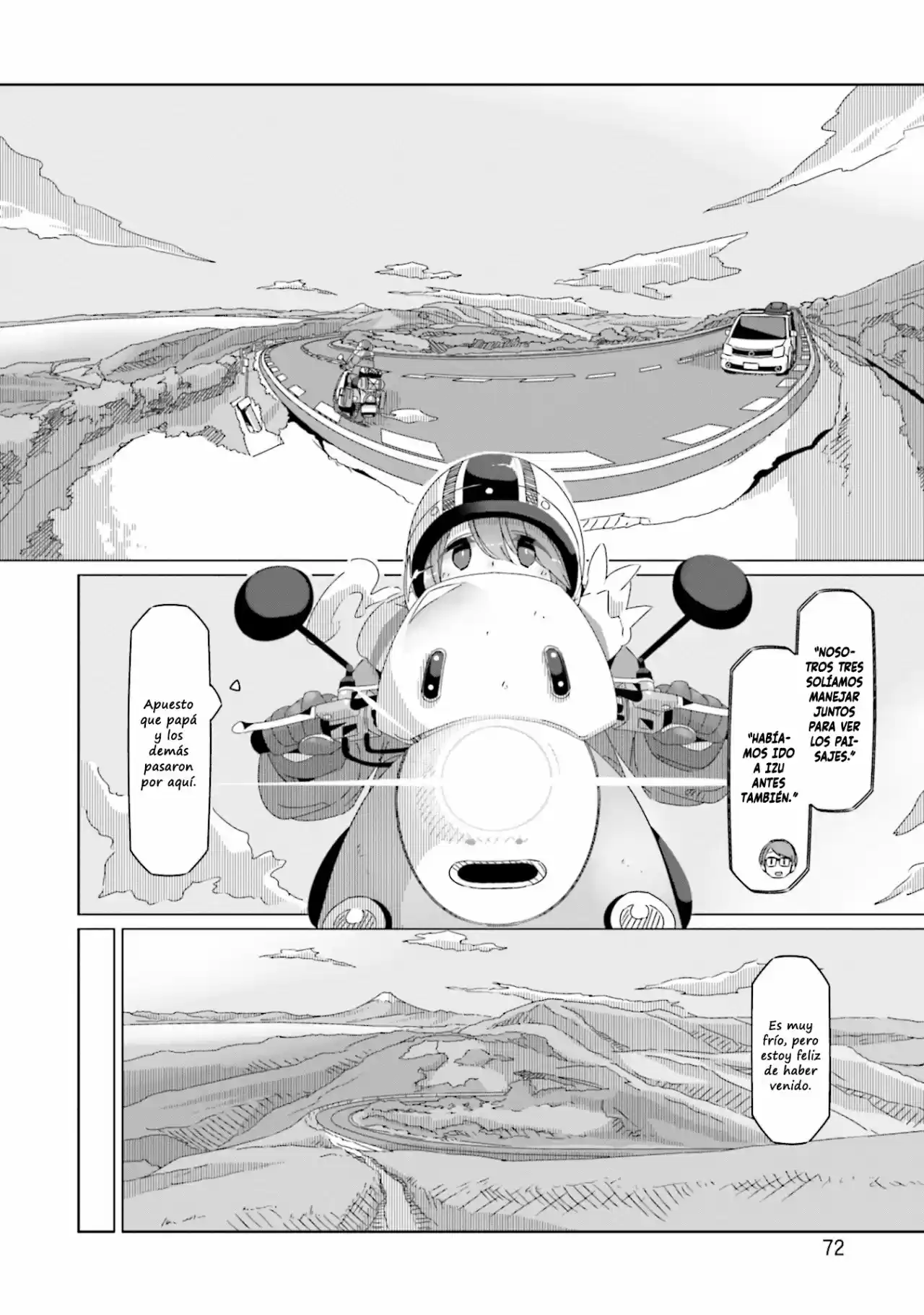 Yurucamp capítulo 49, página 19