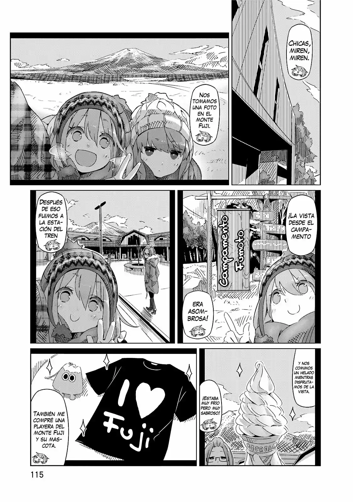 Yurucamp capítulo 5, página 2