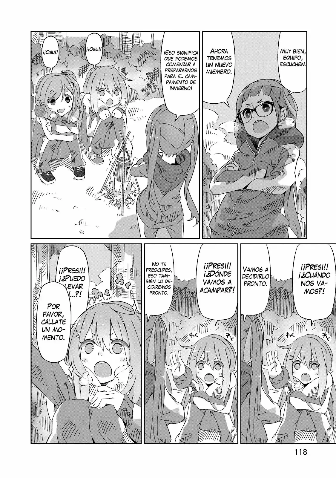 Yurucamp capítulo 5, página 5