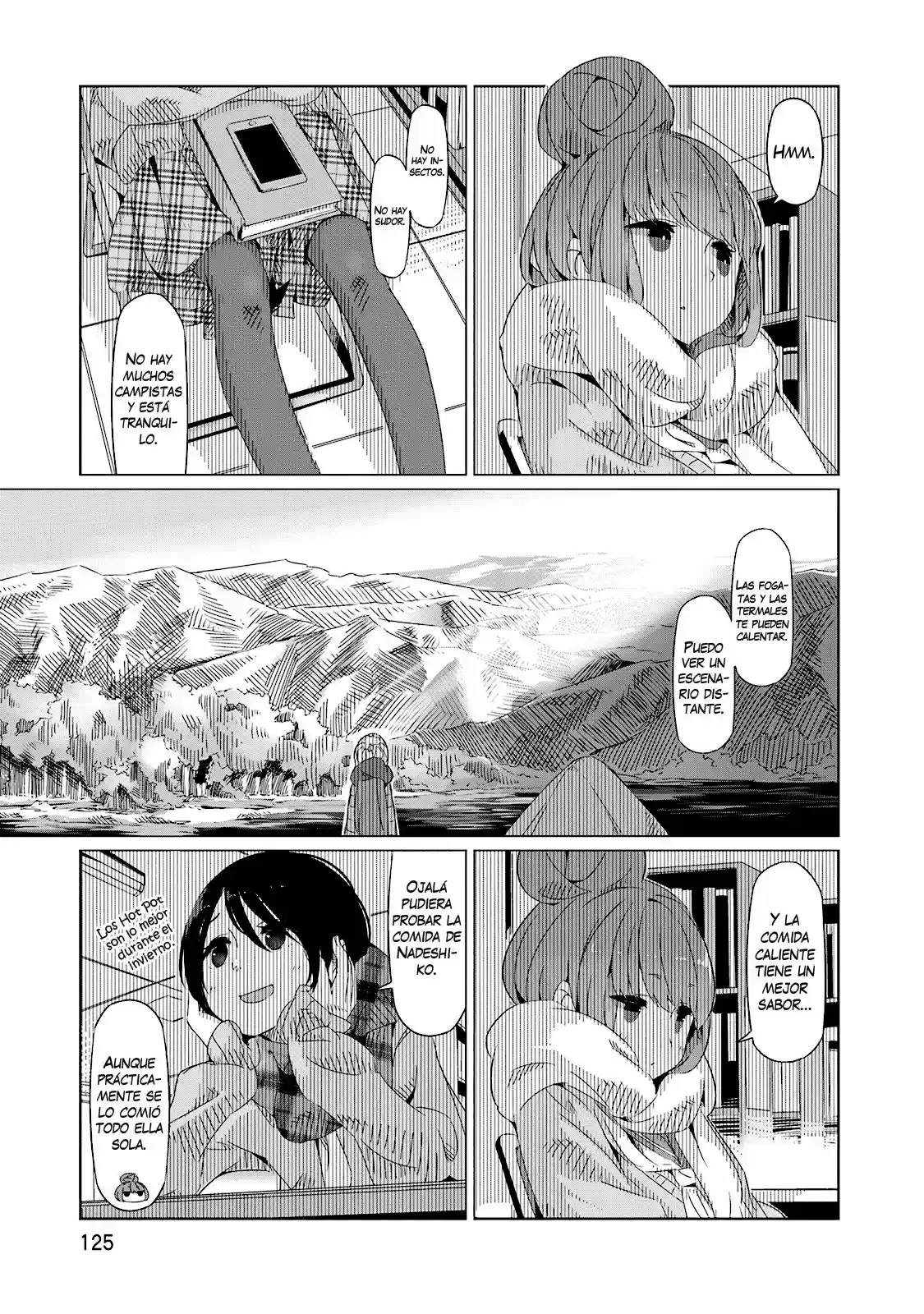 Yurucamp capítulo 5, página 12