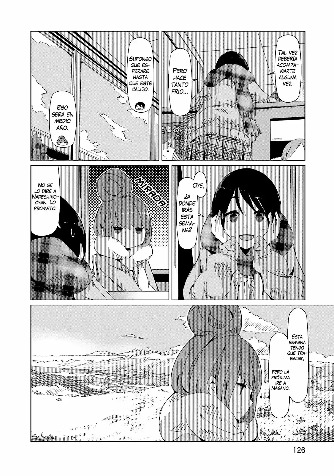 Yurucamp capítulo 5, página 13