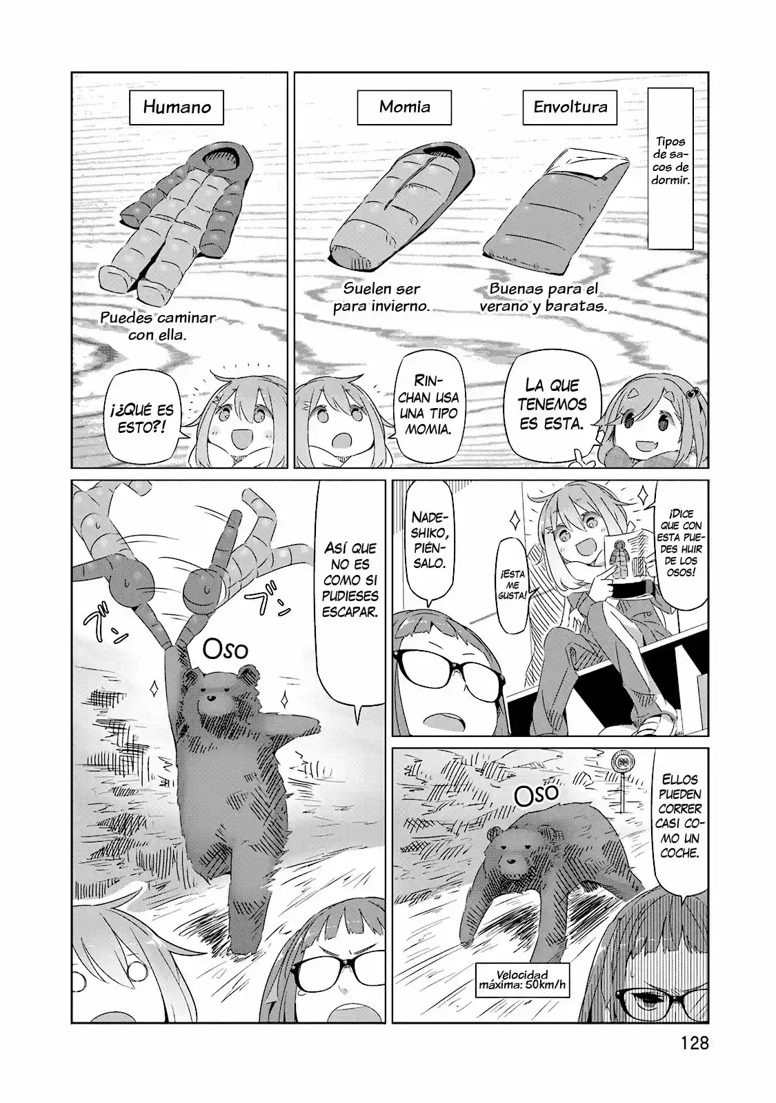 Yurucamp capítulo 5, página 15
