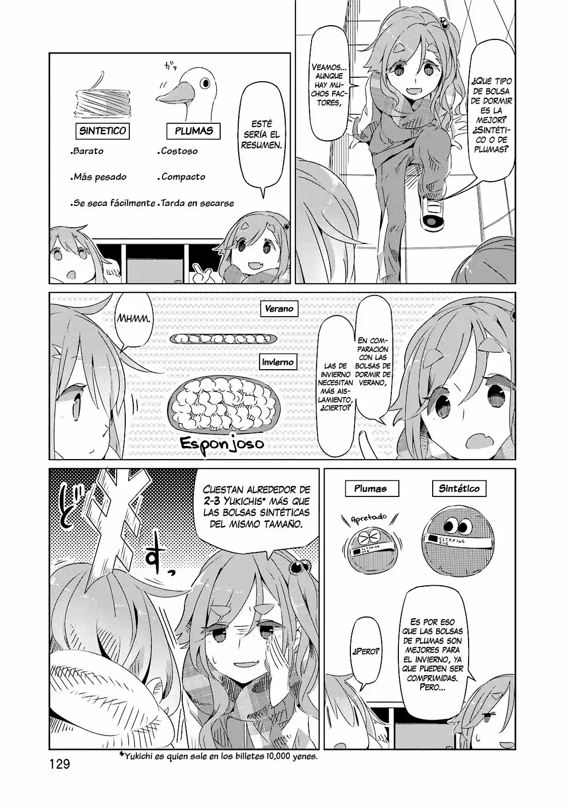 Yurucamp capítulo 5, página 16