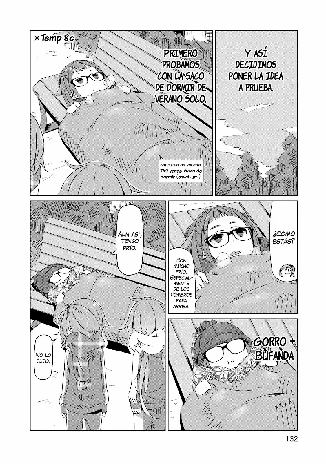 Yurucamp capítulo 5, página 19