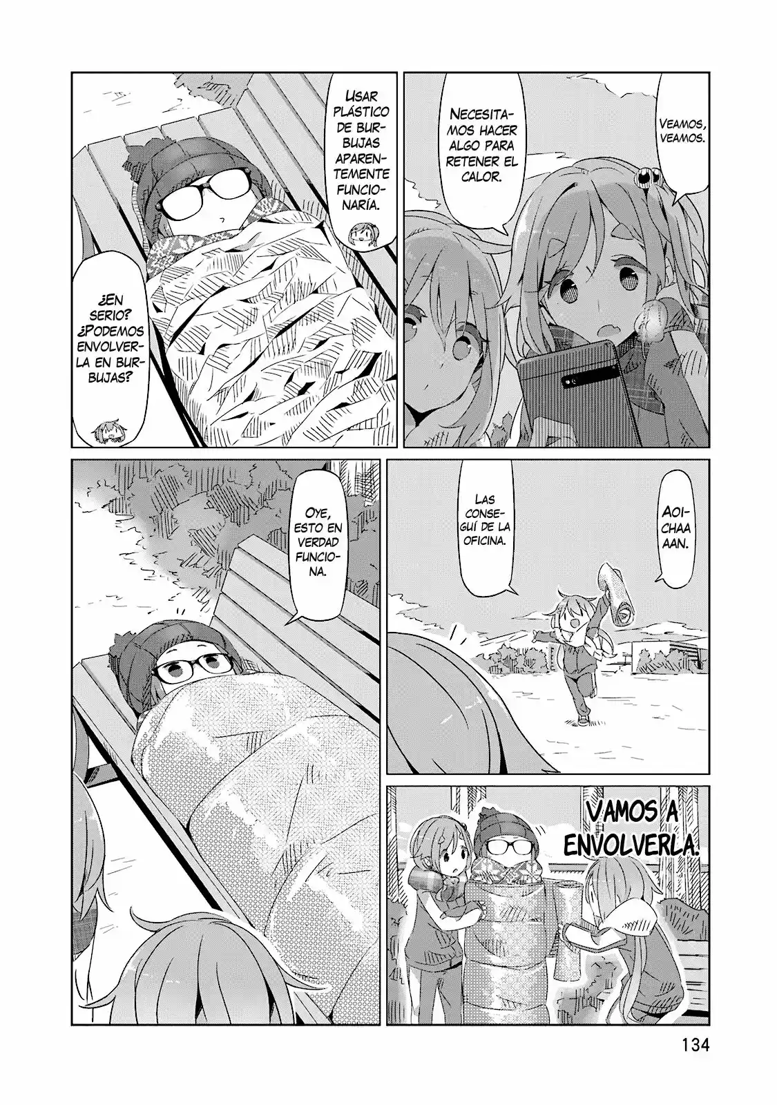 Yurucamp capítulo 5, página 21