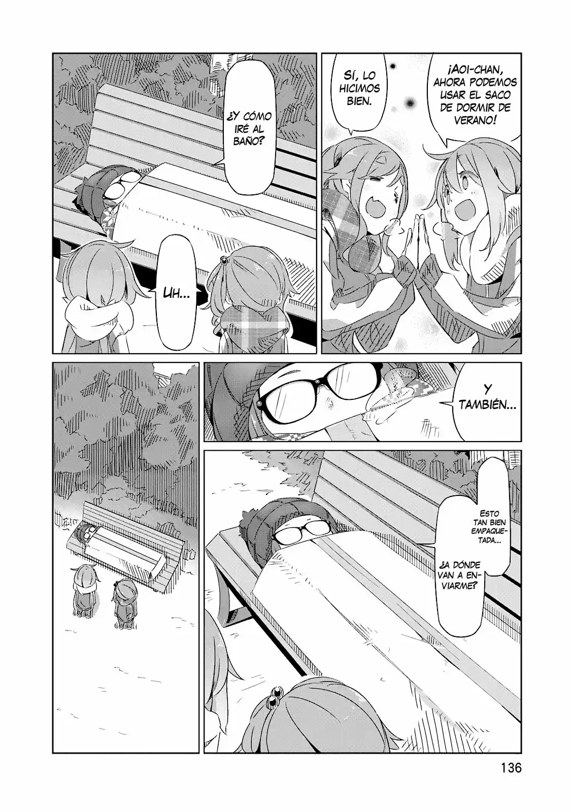 Yurucamp capítulo 5, página 23