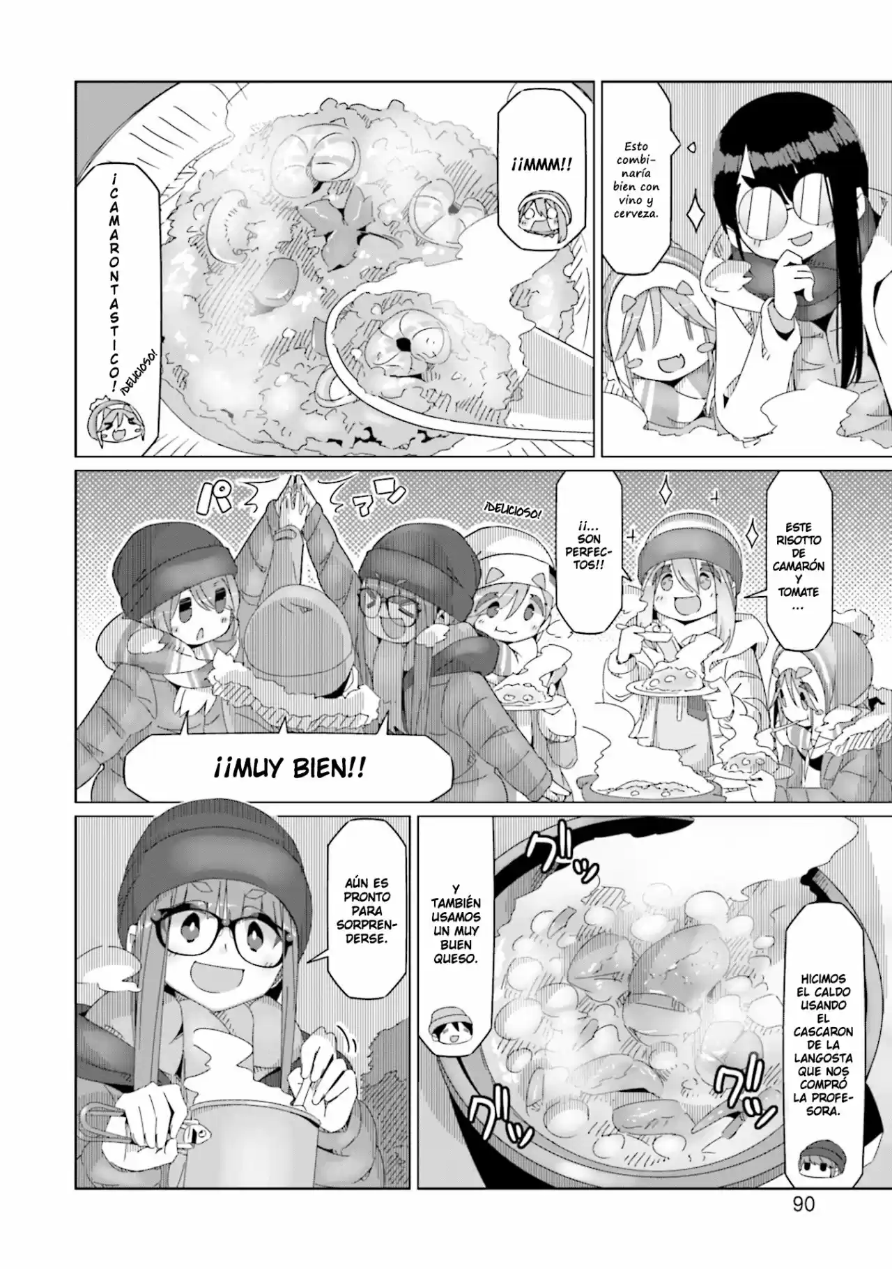 Yurucamp capítulo 50, página 11
