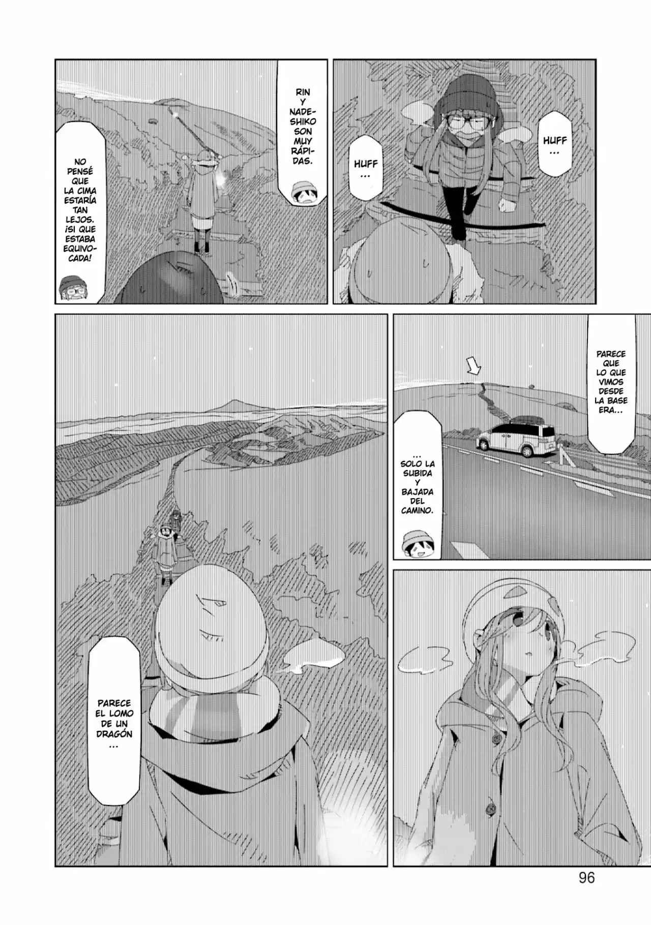 Yurucamp capítulo 50, página 17
