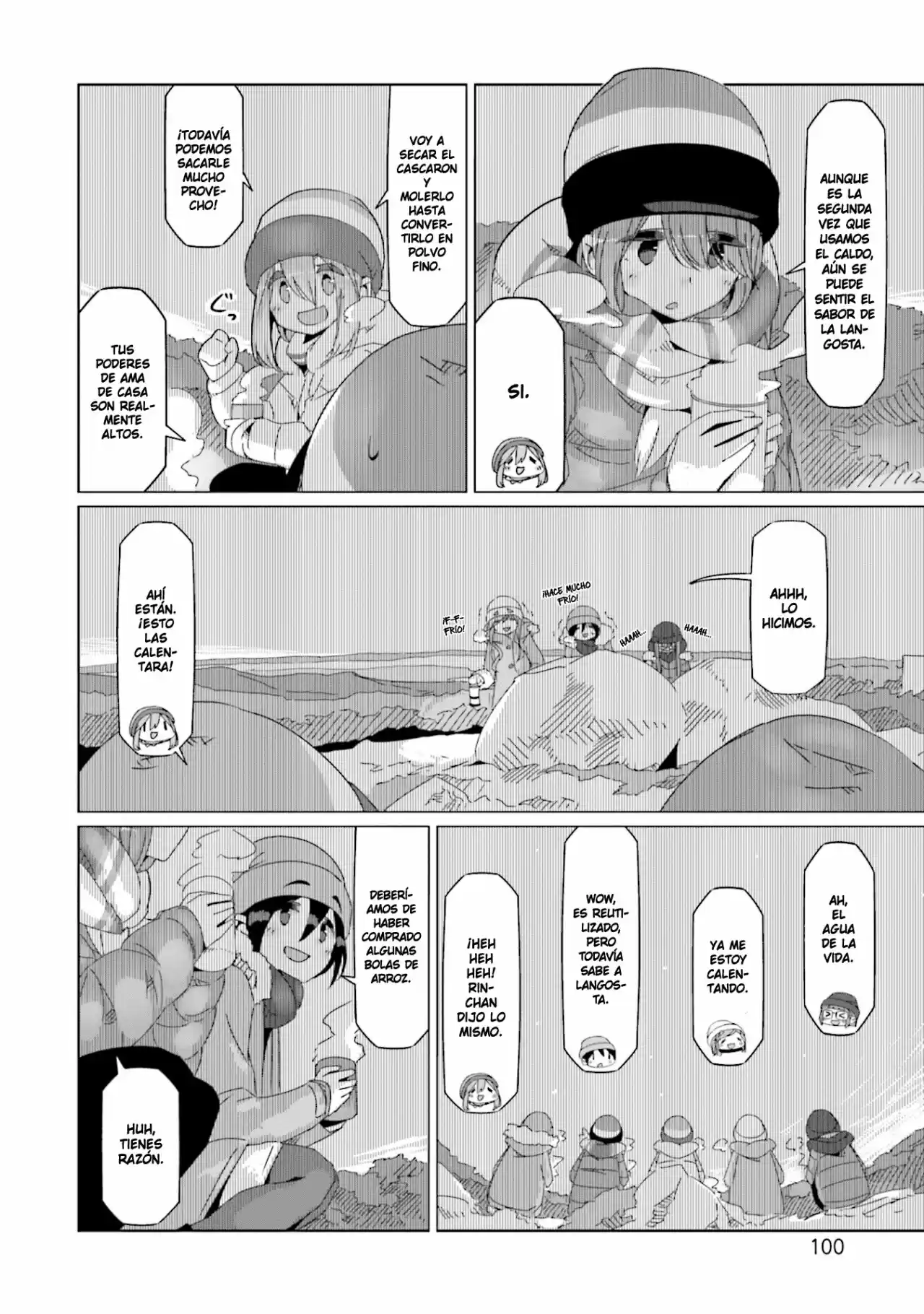 Yurucamp capítulo 50, página 21