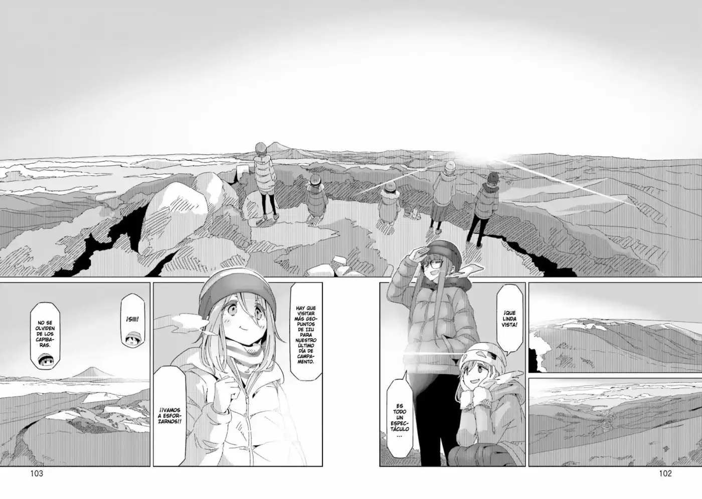 Yurucamp capítulo 50, página 23