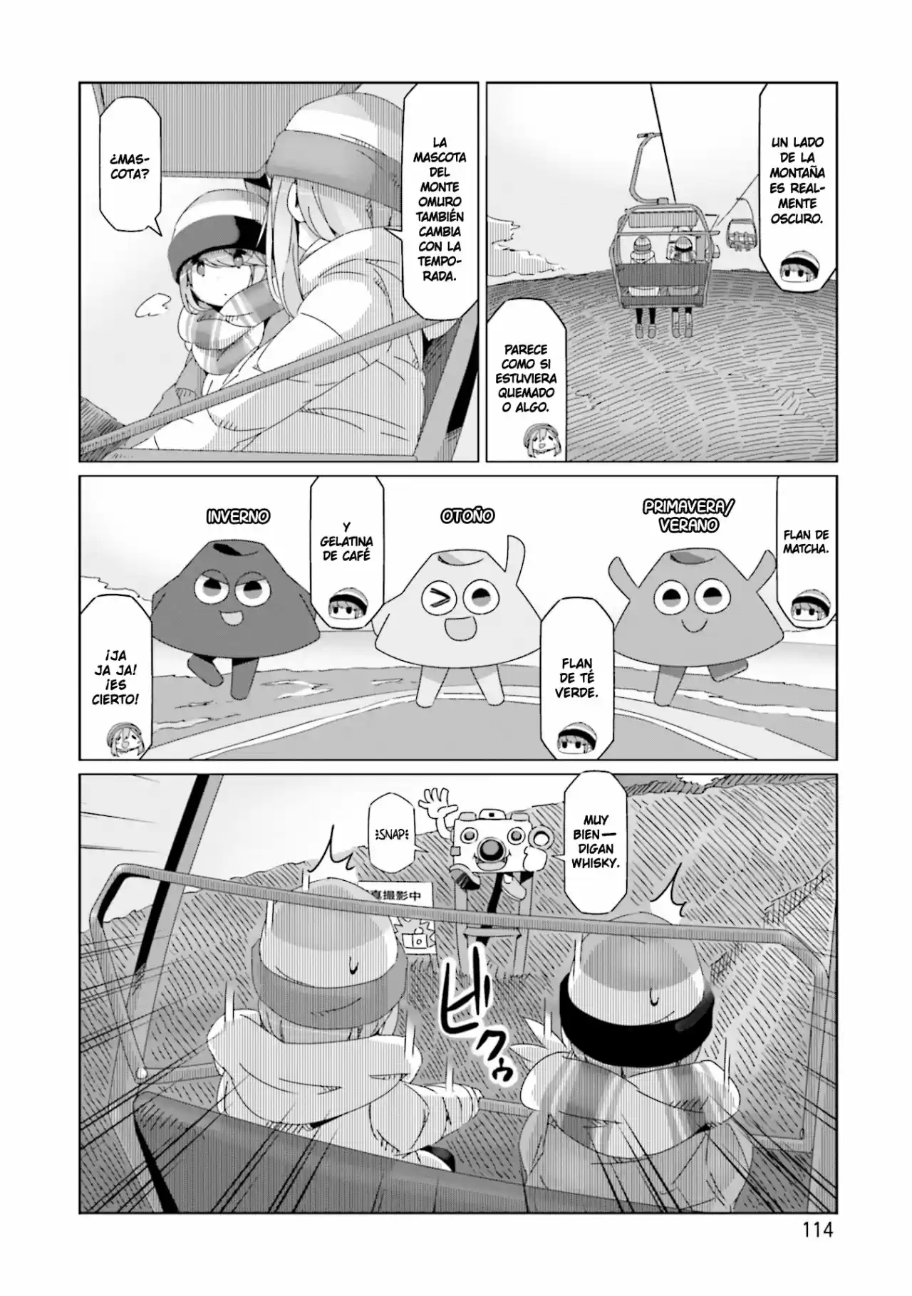 Yurucamp capítulo 51, página 10