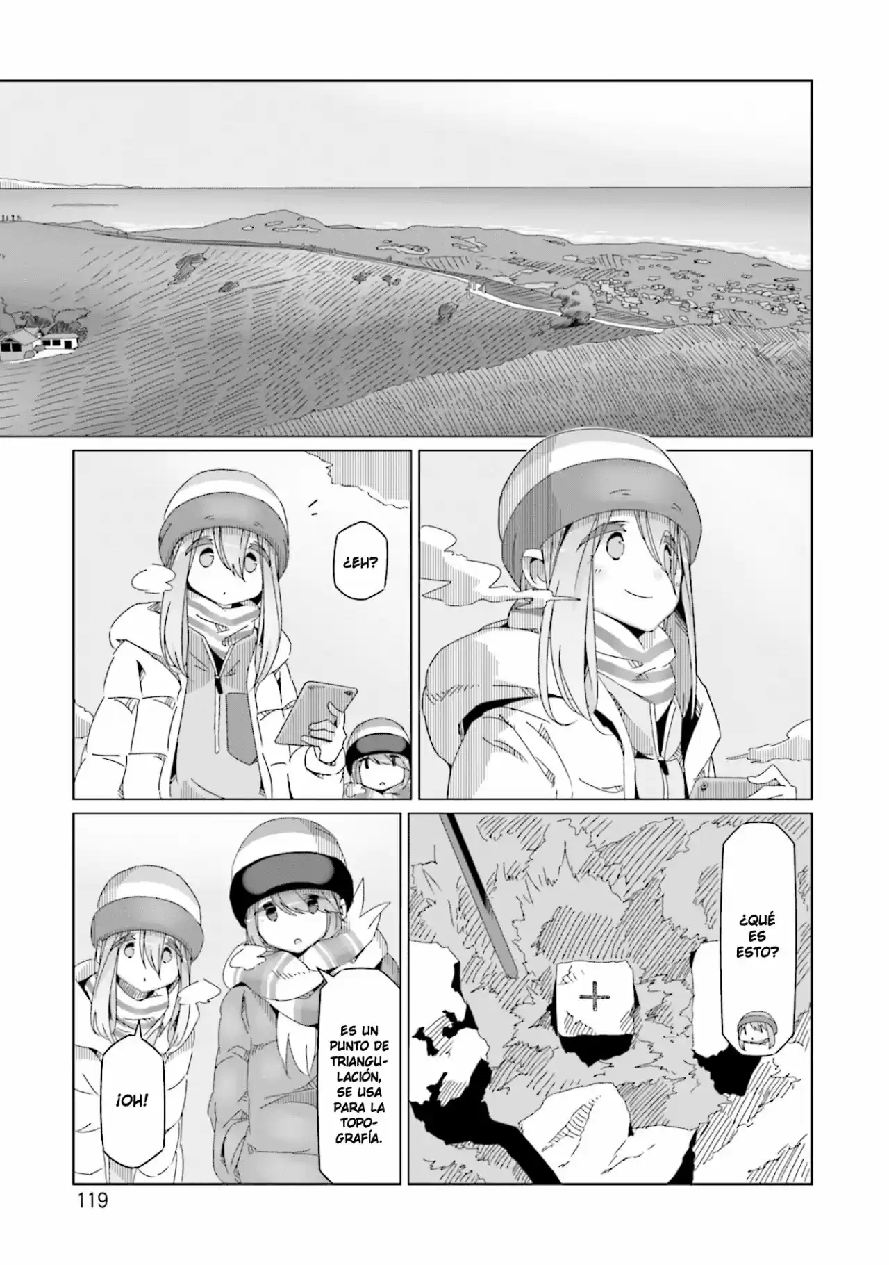 Yurucamp capítulo 51, página 15