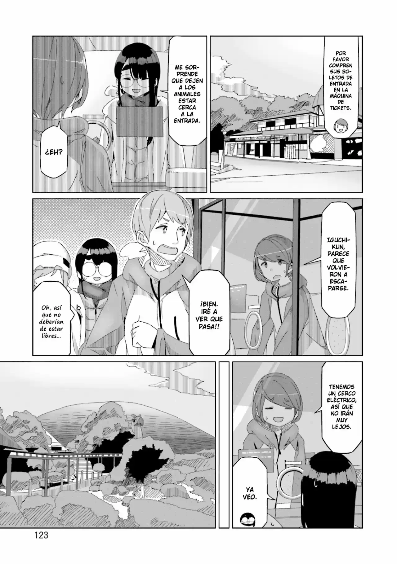 Yurucamp capítulo 51, página 19