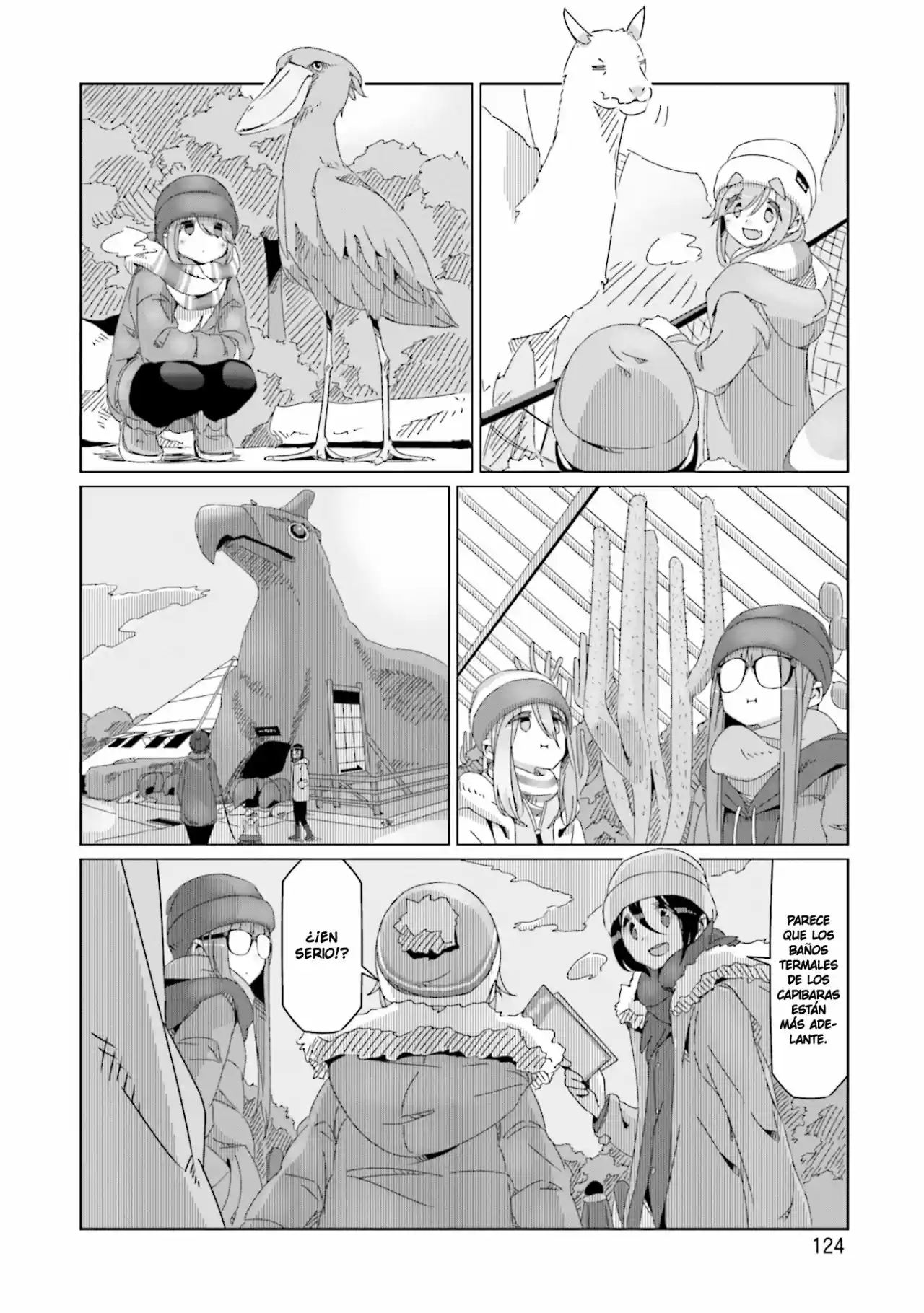 Yurucamp capítulo 51, página 20
