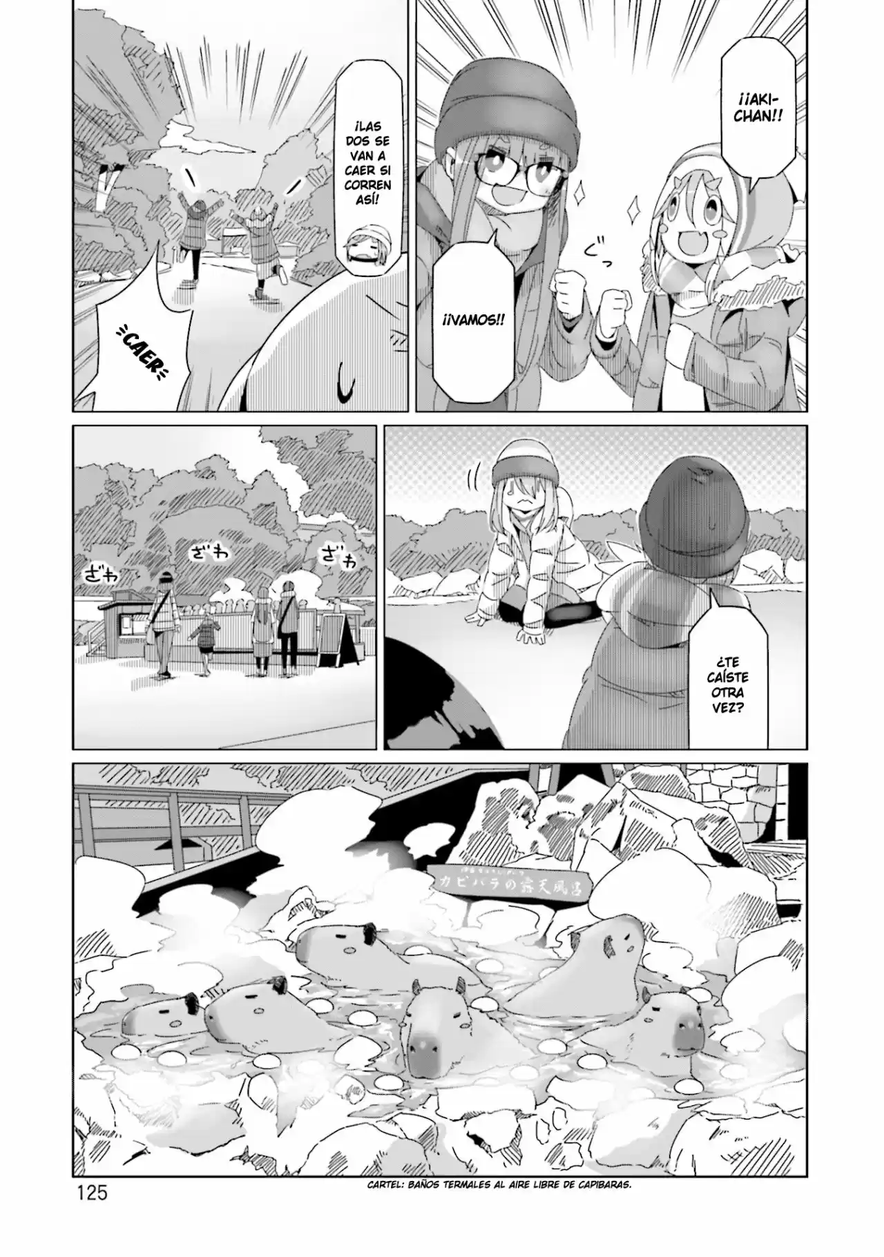 Yurucamp capítulo 51, página 21