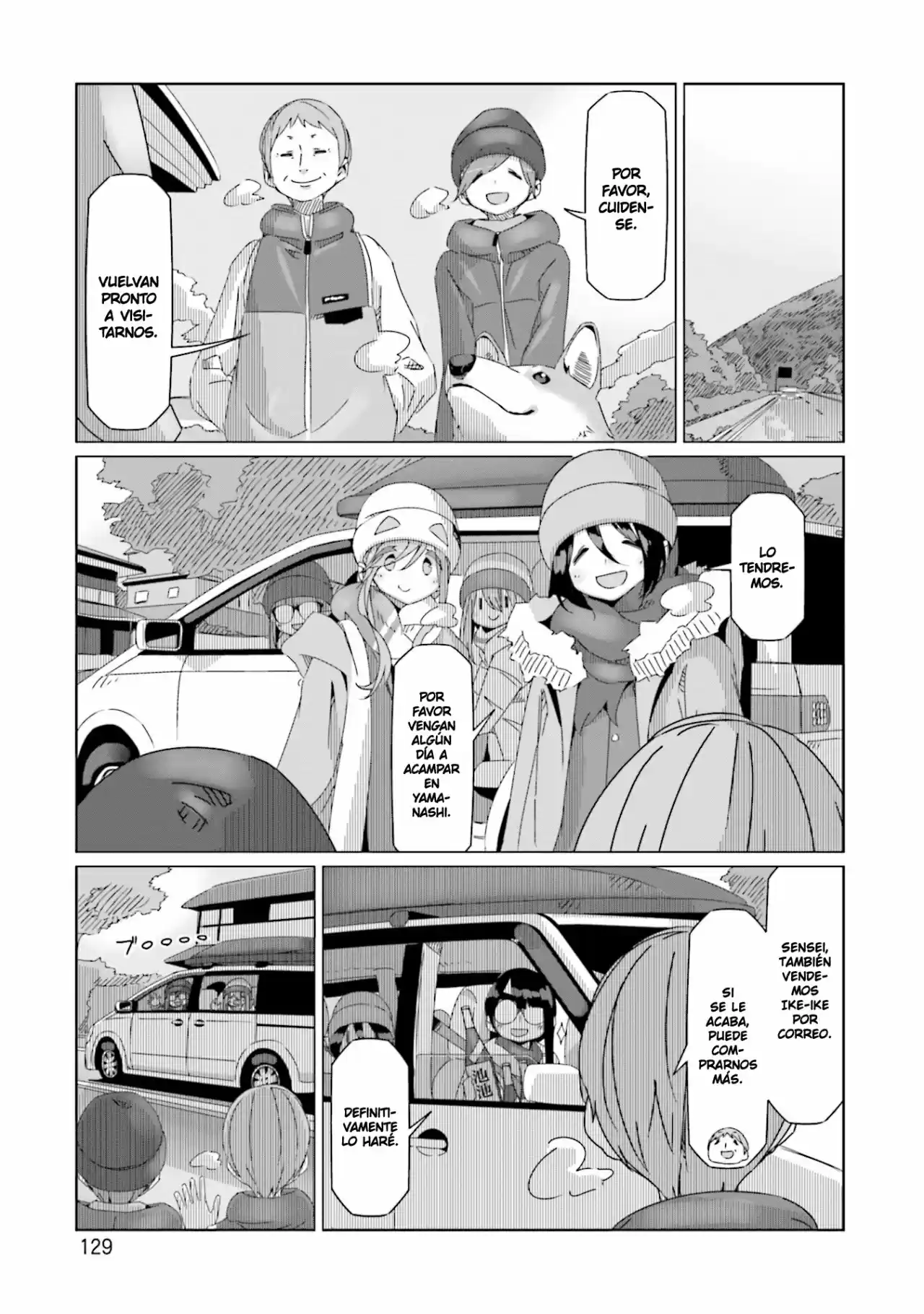 Yurucamp capítulo 51, página 25