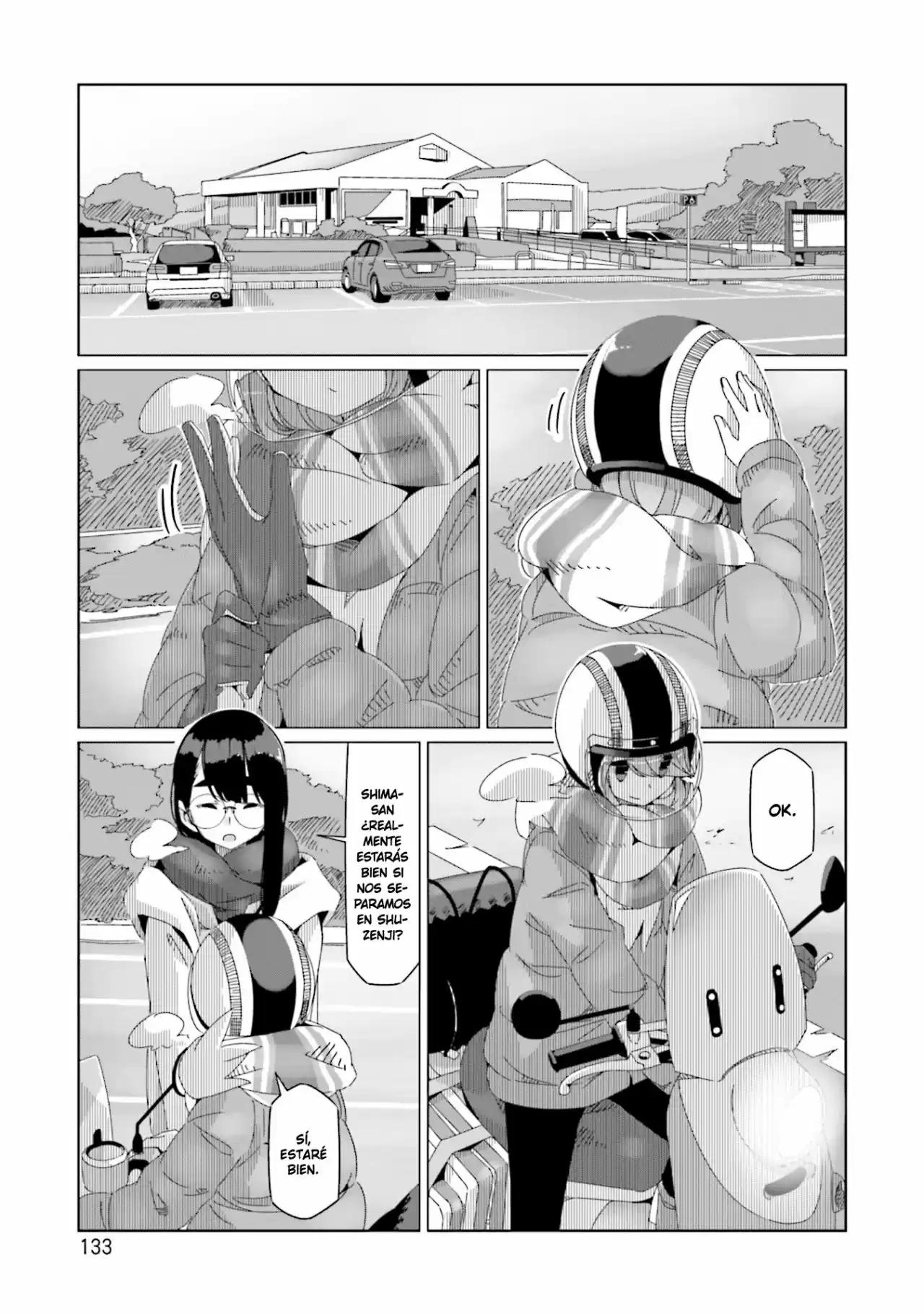 Yurucamp capítulo 52, página 2