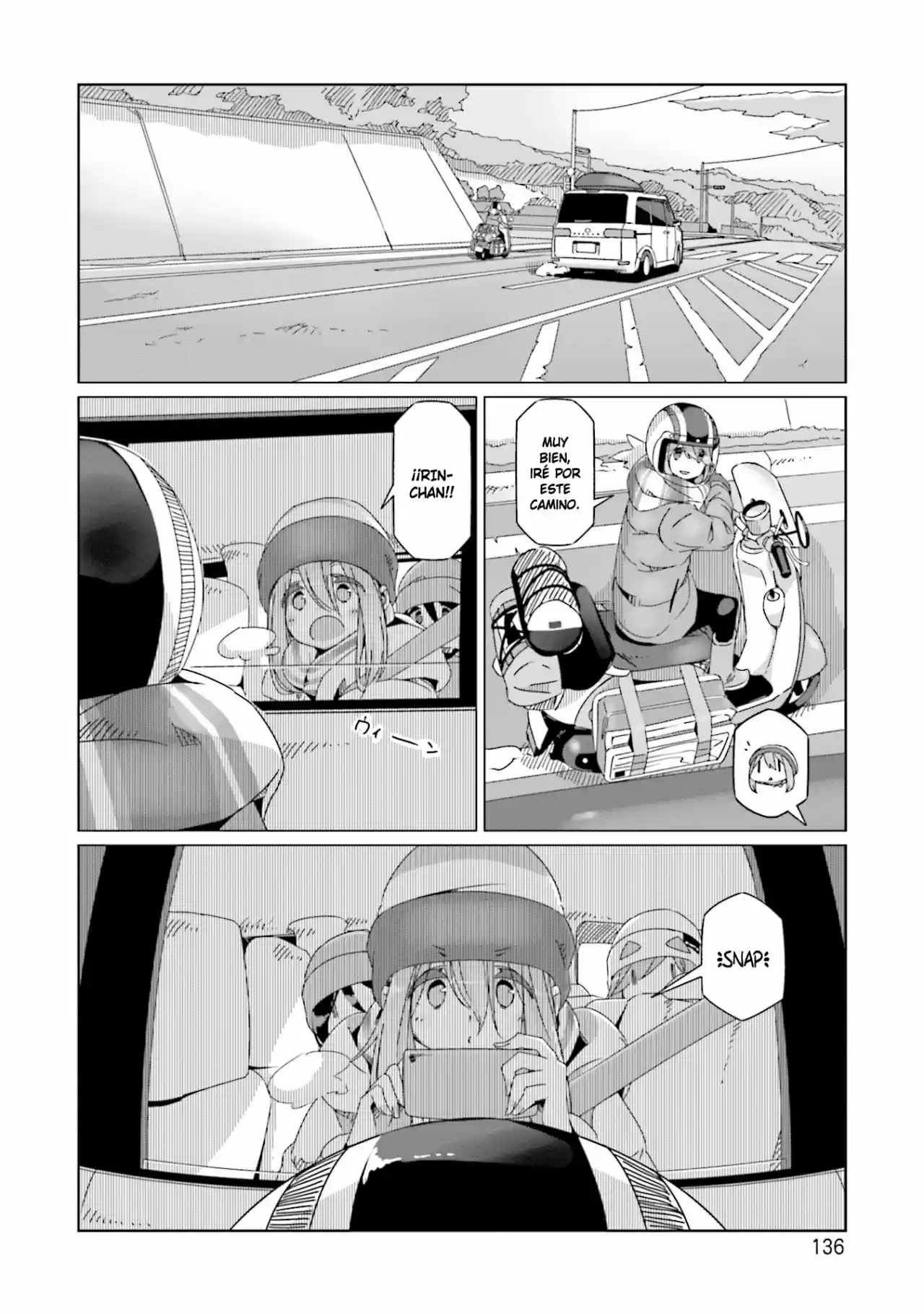 Yurucamp capítulo 52, página 6