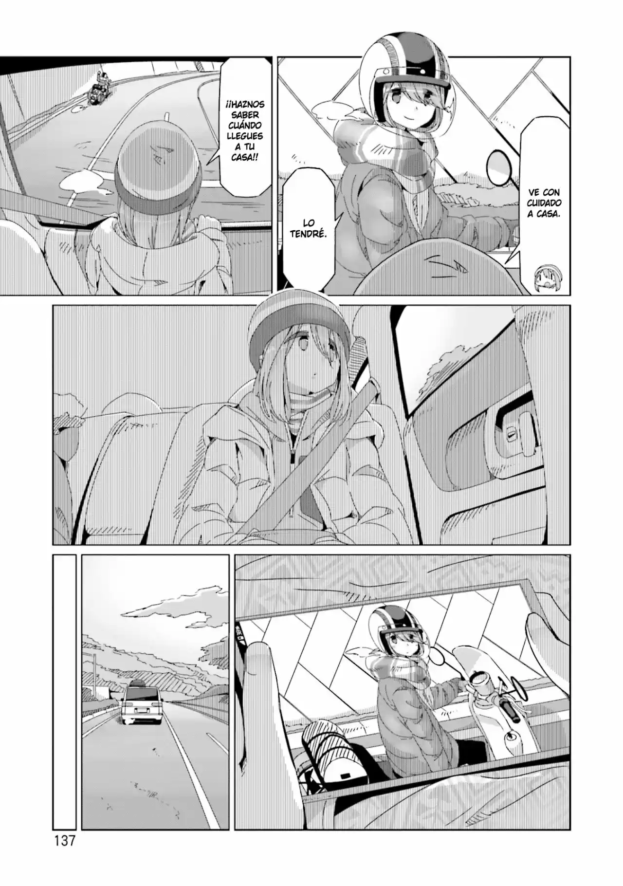 Yurucamp capítulo 52, página 7