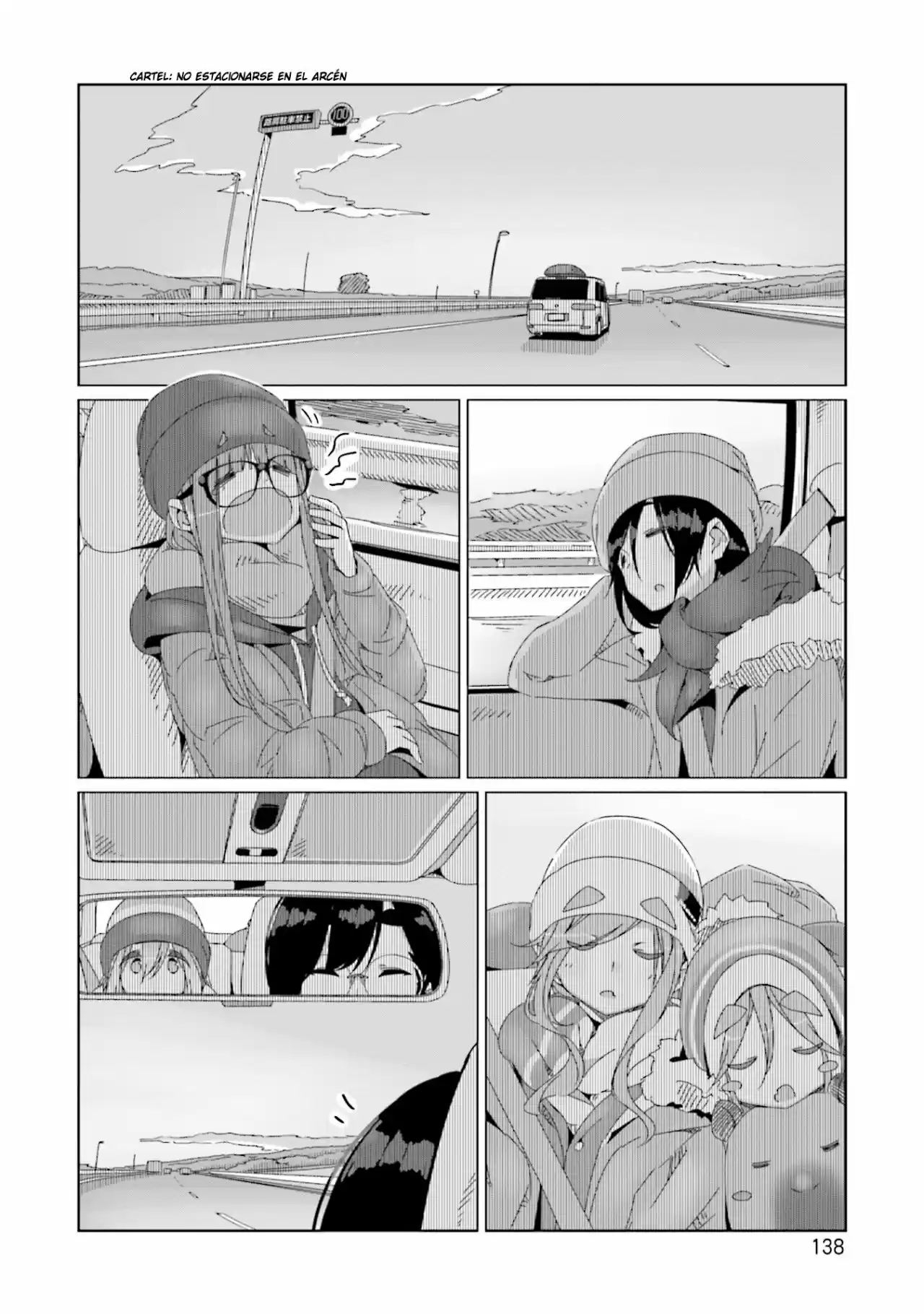 Yurucamp capítulo 52, página 8