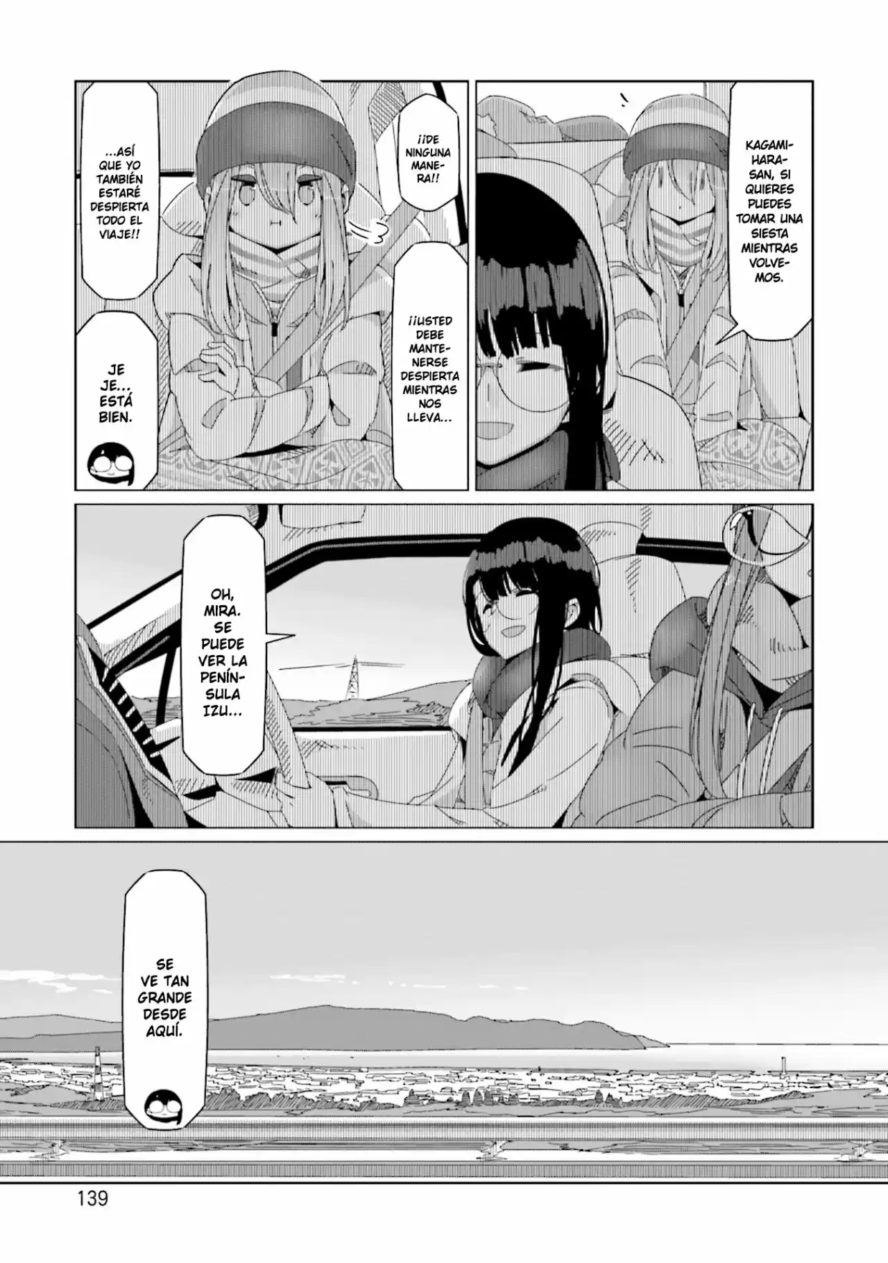 Yurucamp capítulo 52, página 9