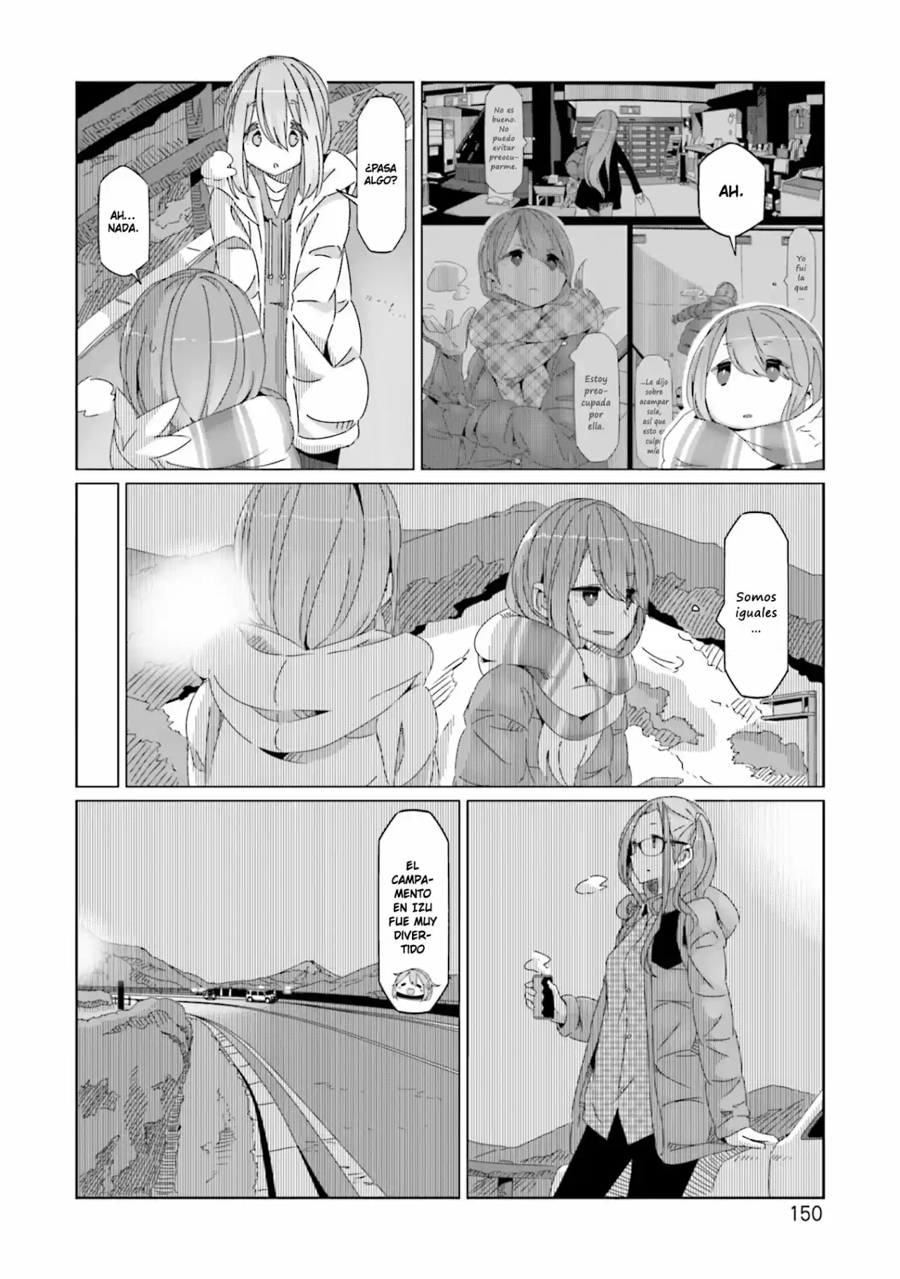 Yurucamp capítulo 52, página 20
