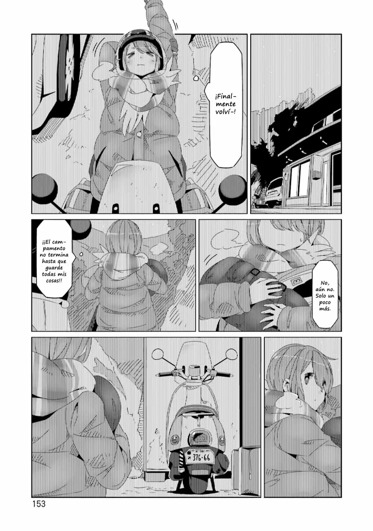 Yurucamp capítulo 52, página 23