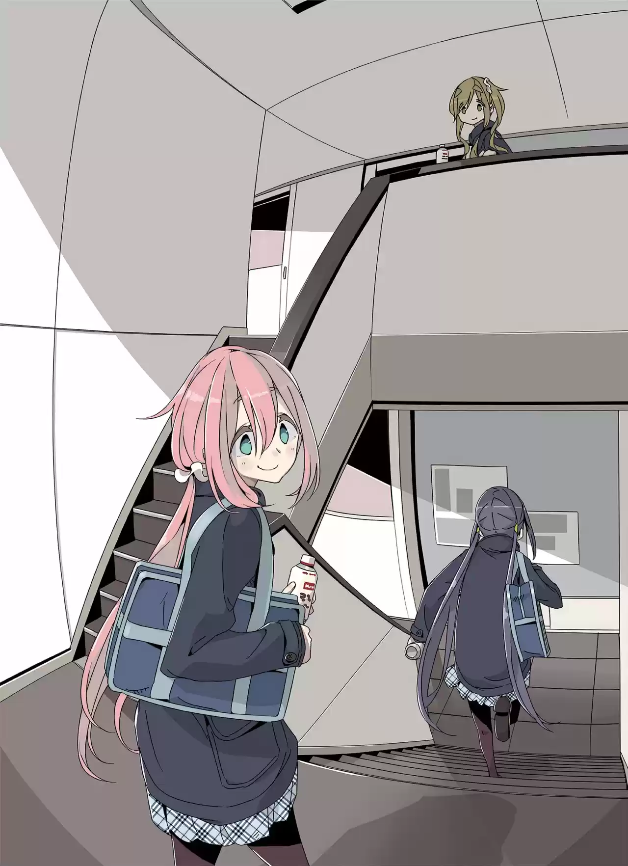 Yurucamp capítulo 53, página 8